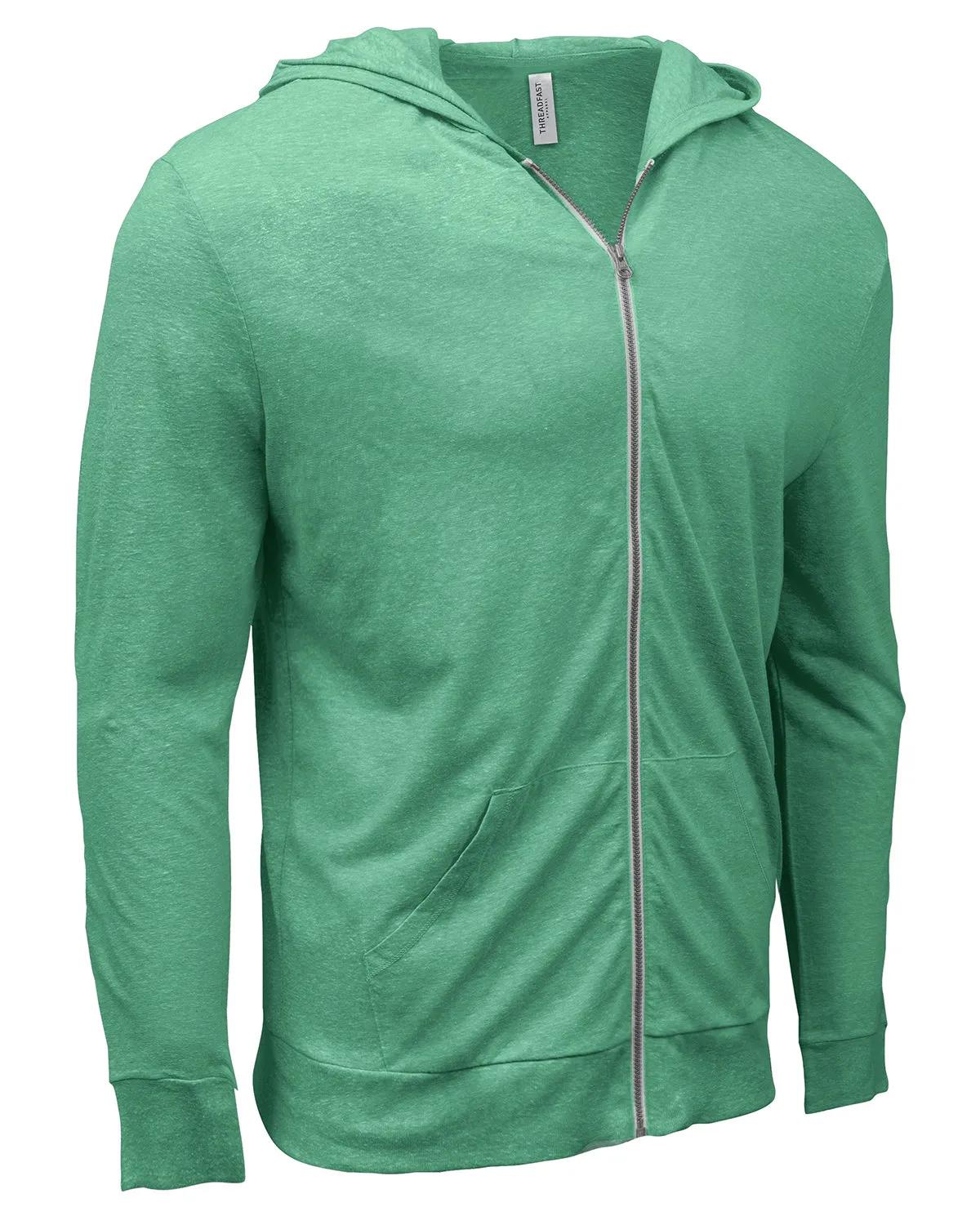 Unisex Triblend Full-Zip Light Hoodie 44 of 46