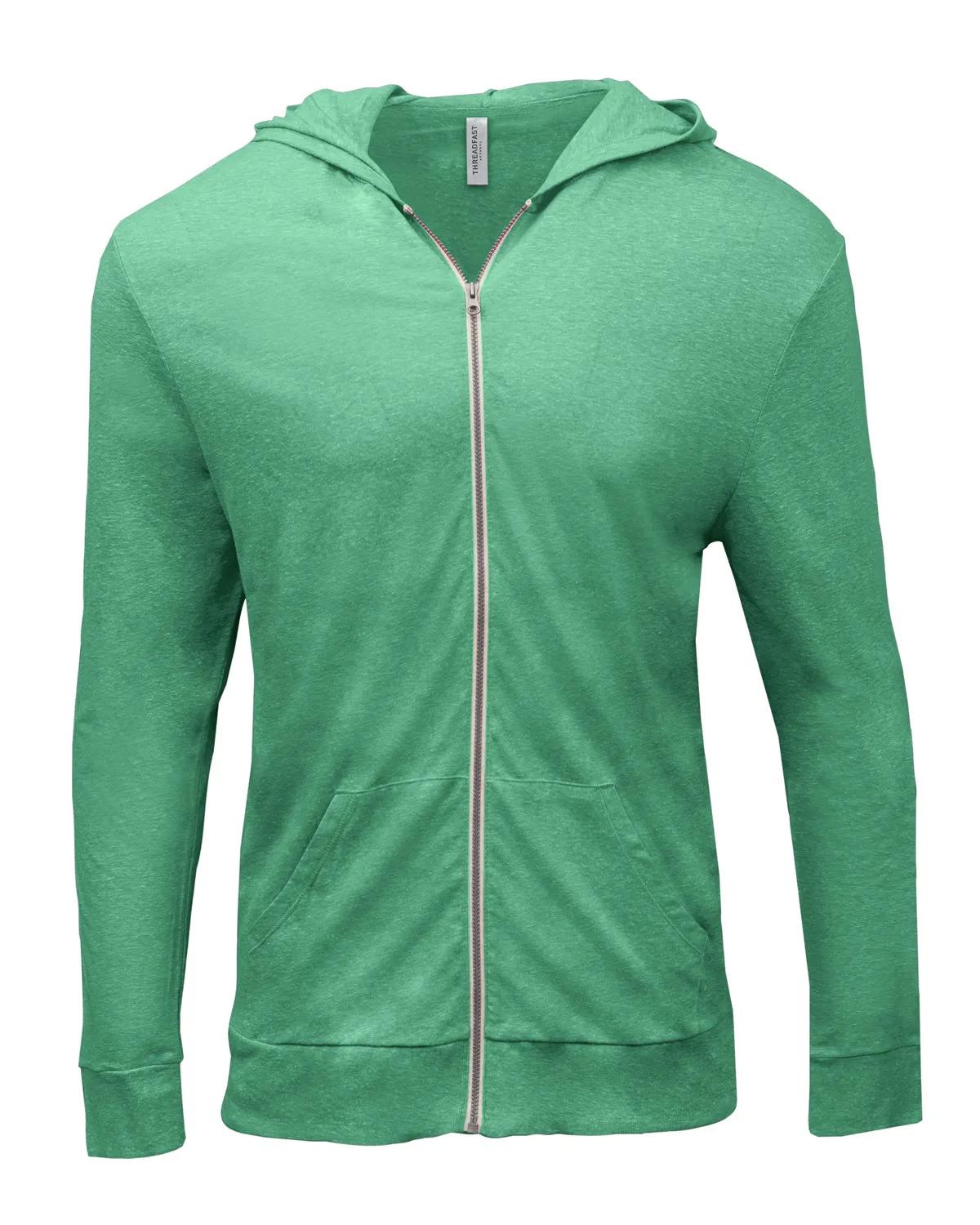 Unisex Triblend Full-Zip Light Hoodie 43 of 46