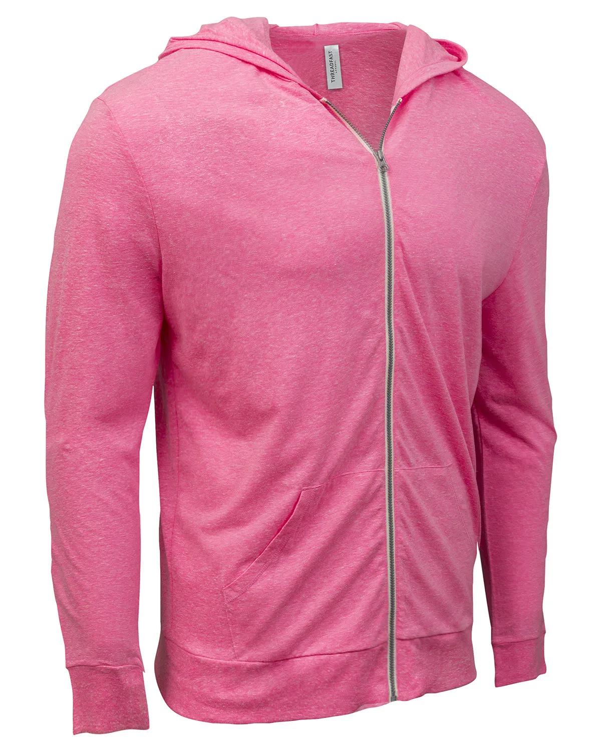 Unisex Triblend Full-Zip Light Hoodie 12 of 46