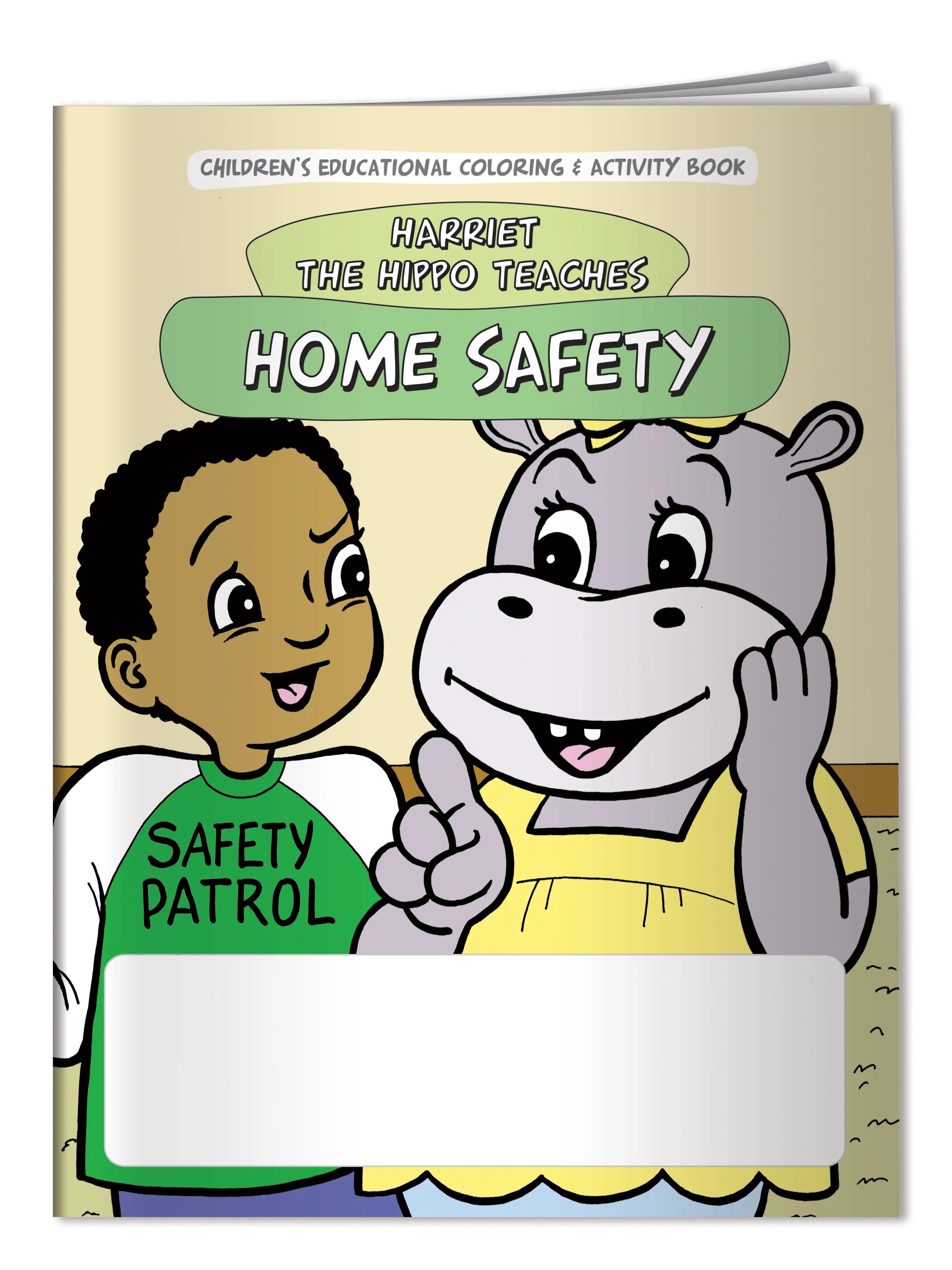 Coloring Book: Home Safety 1 of 4