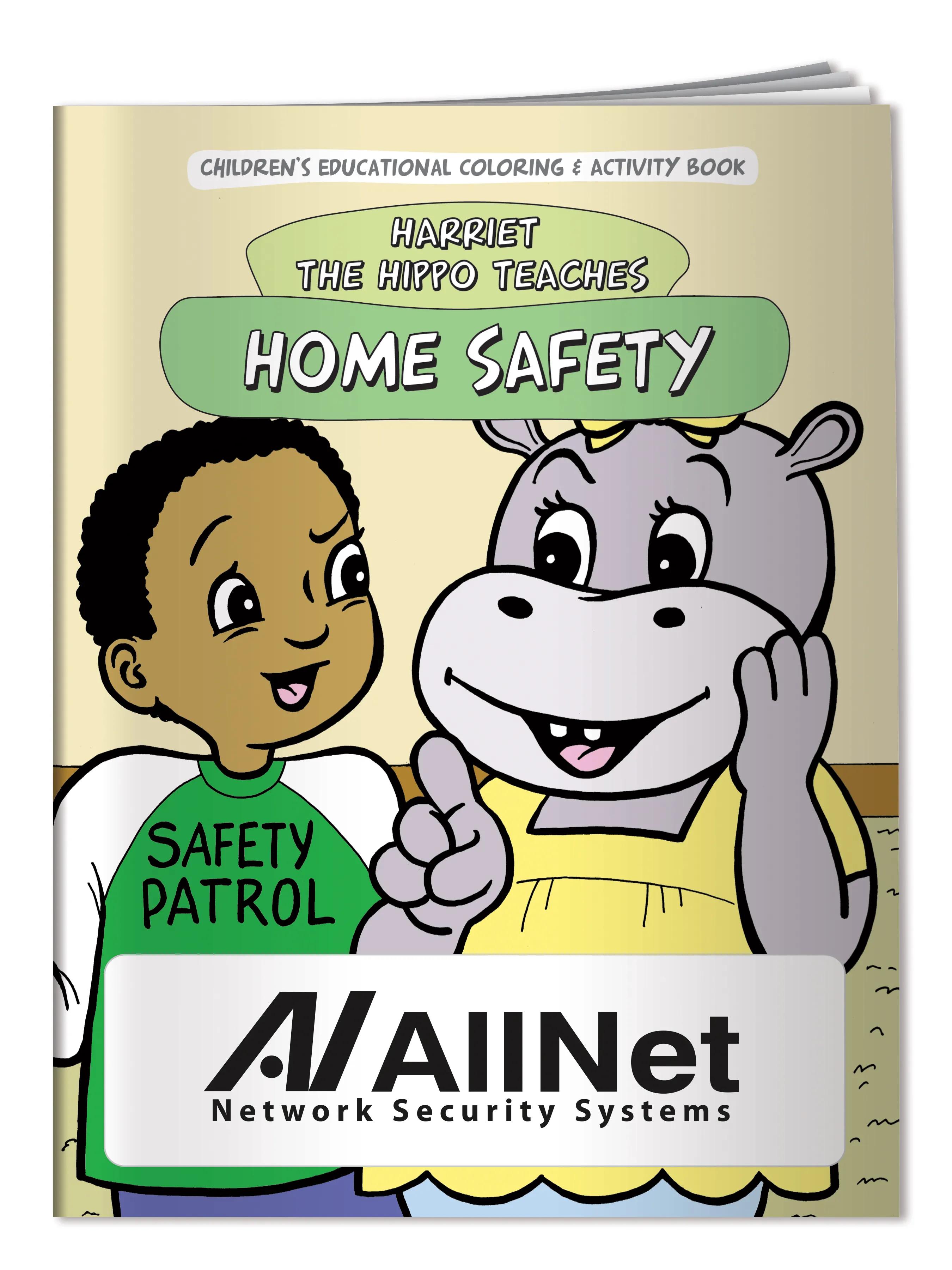 Coloring Book: Home Safety 4 of 4