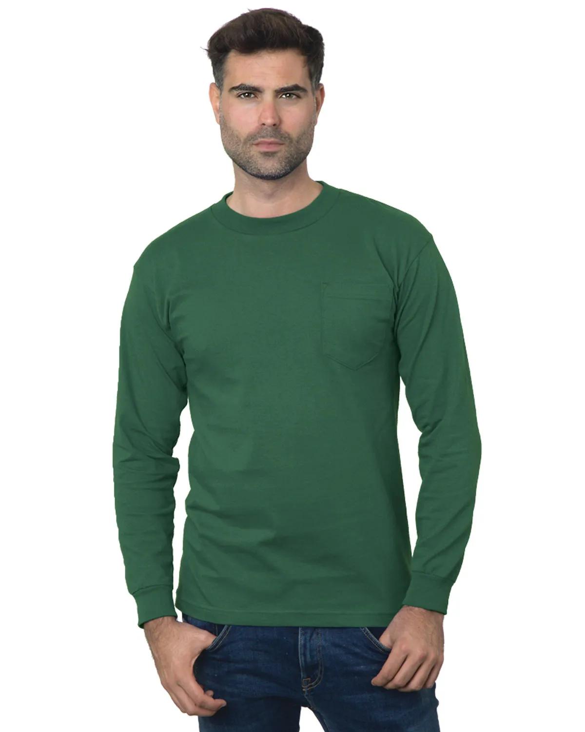 Unisex USA Made Long-Sleeve Pocket T-Shirt 5 of 32