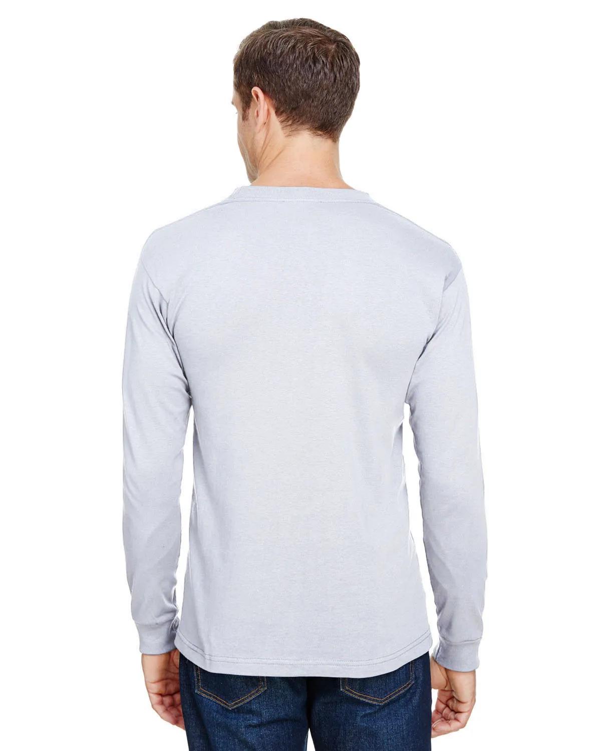 Unisex USA Made Long-Sleeve Pocket T-Shirt 22 of 32