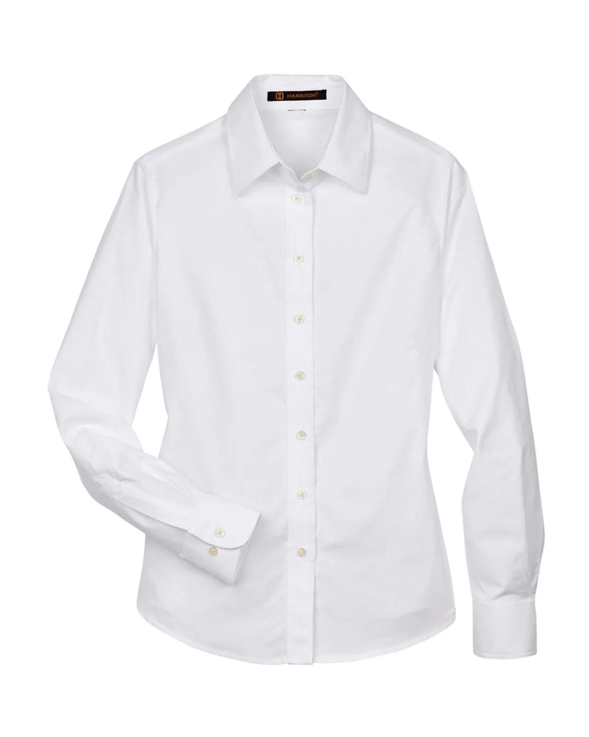 Ladies' Long-Sleeve Oxford with Stain-Release 19 of 27