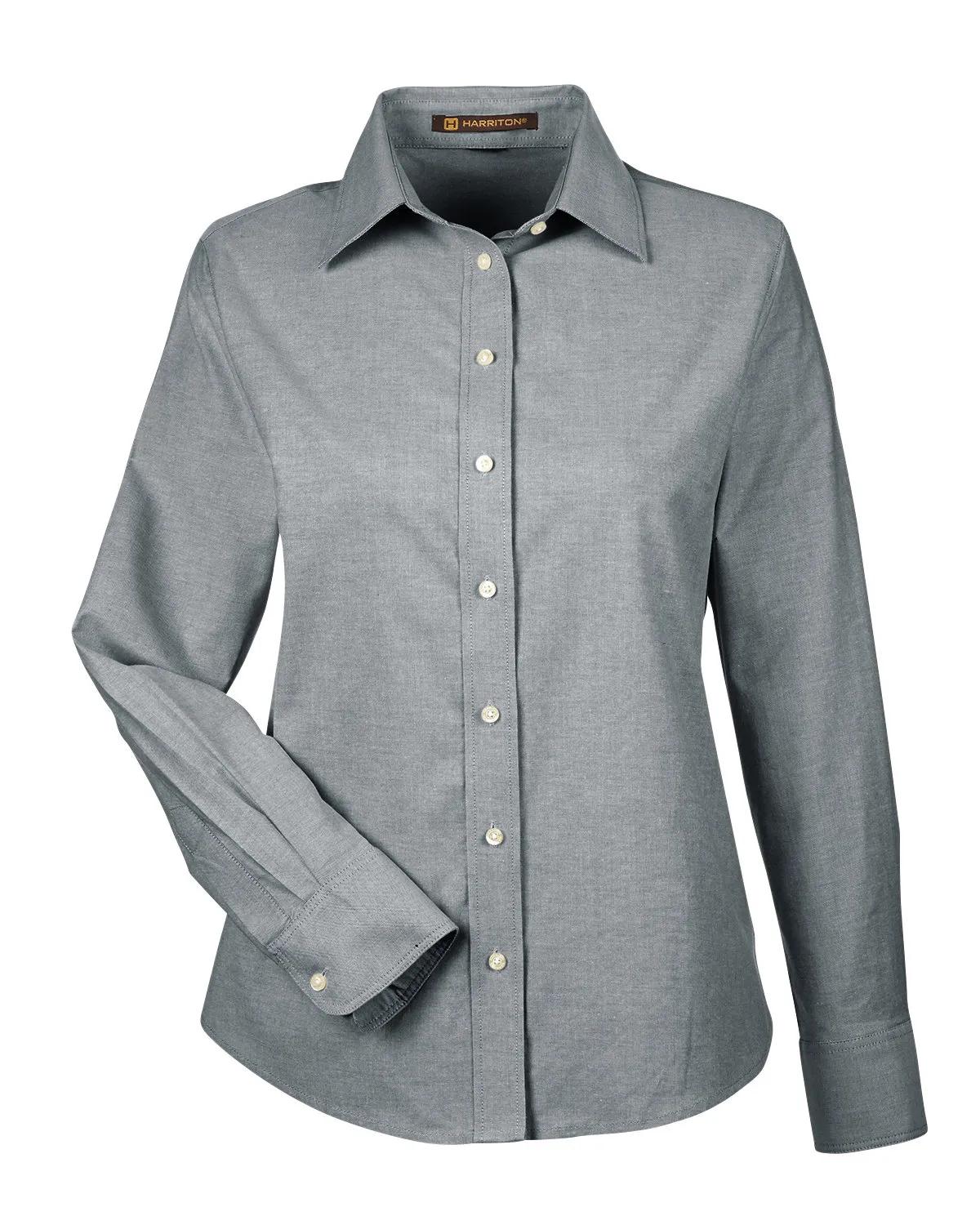Ladies' Long-Sleeve Oxford with Stain-Release 24 of 27