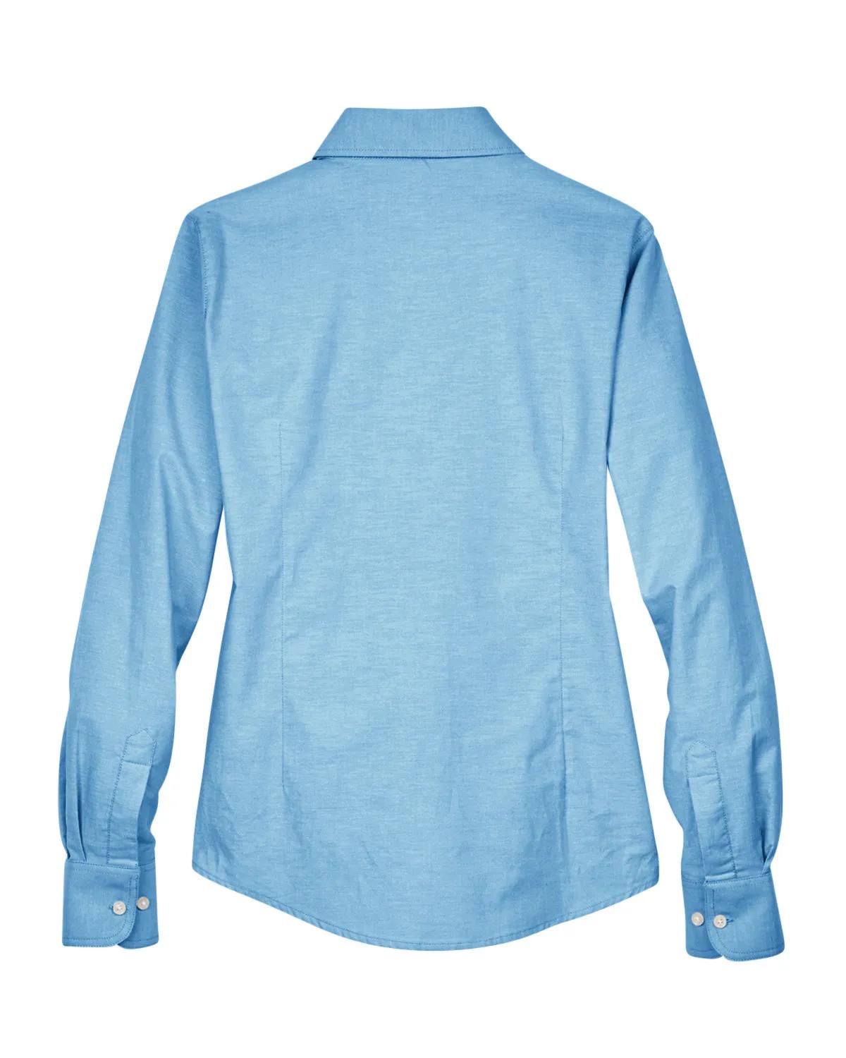 Ladies' Long-Sleeve Oxford with Stain-Release 8 of 27