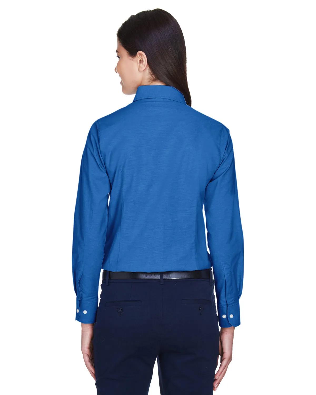 Ladies' Long-Sleeve Oxford with Stain-Release 9 of 27