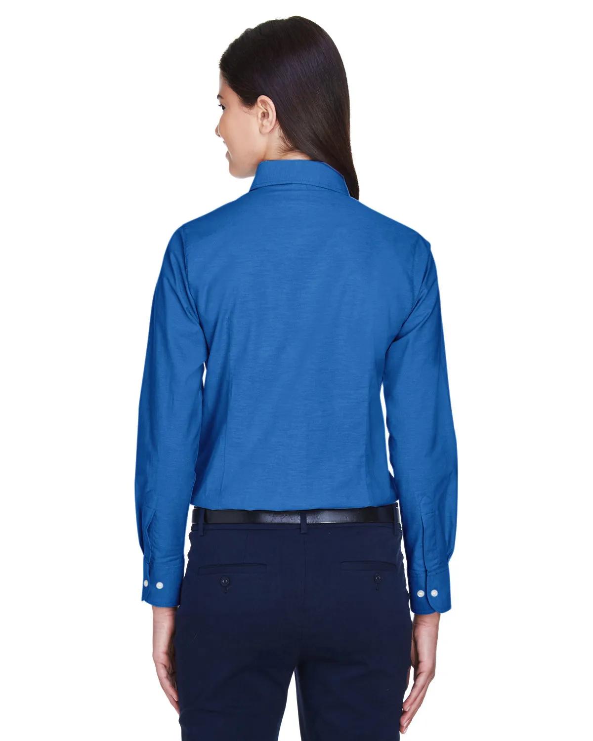 Ladies' Long-Sleeve Oxford with Stain-Release 11 of 27