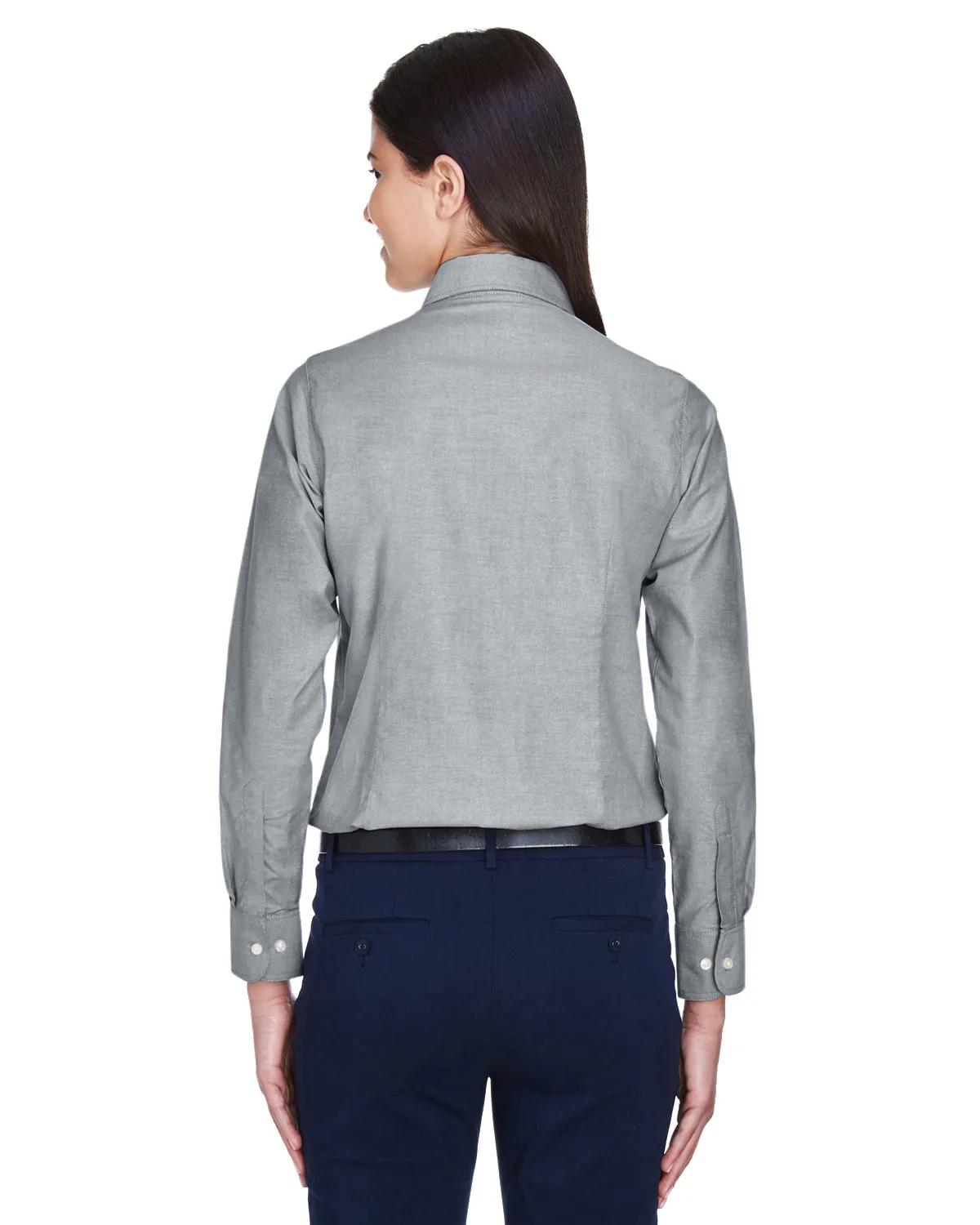 Ladies' Long-Sleeve Oxford with Stain-Release 7 of 27