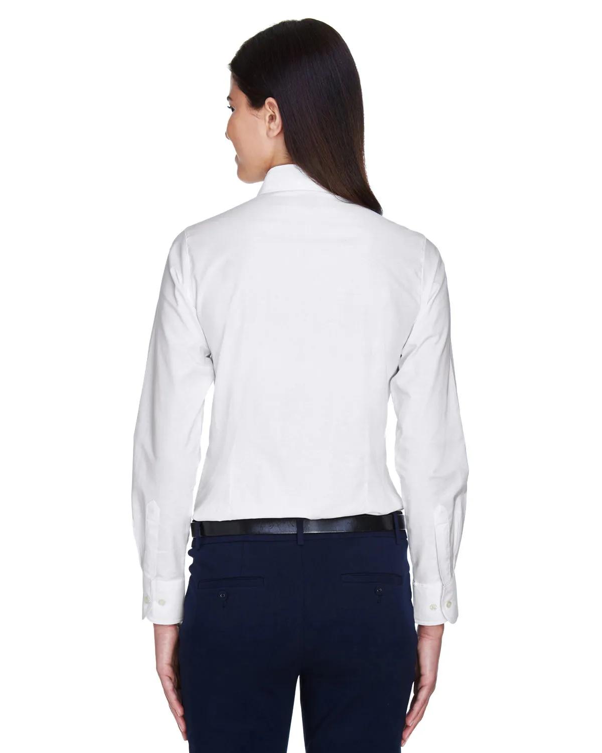 Ladies' Long-Sleeve Oxford with Stain-Release 16 of 27