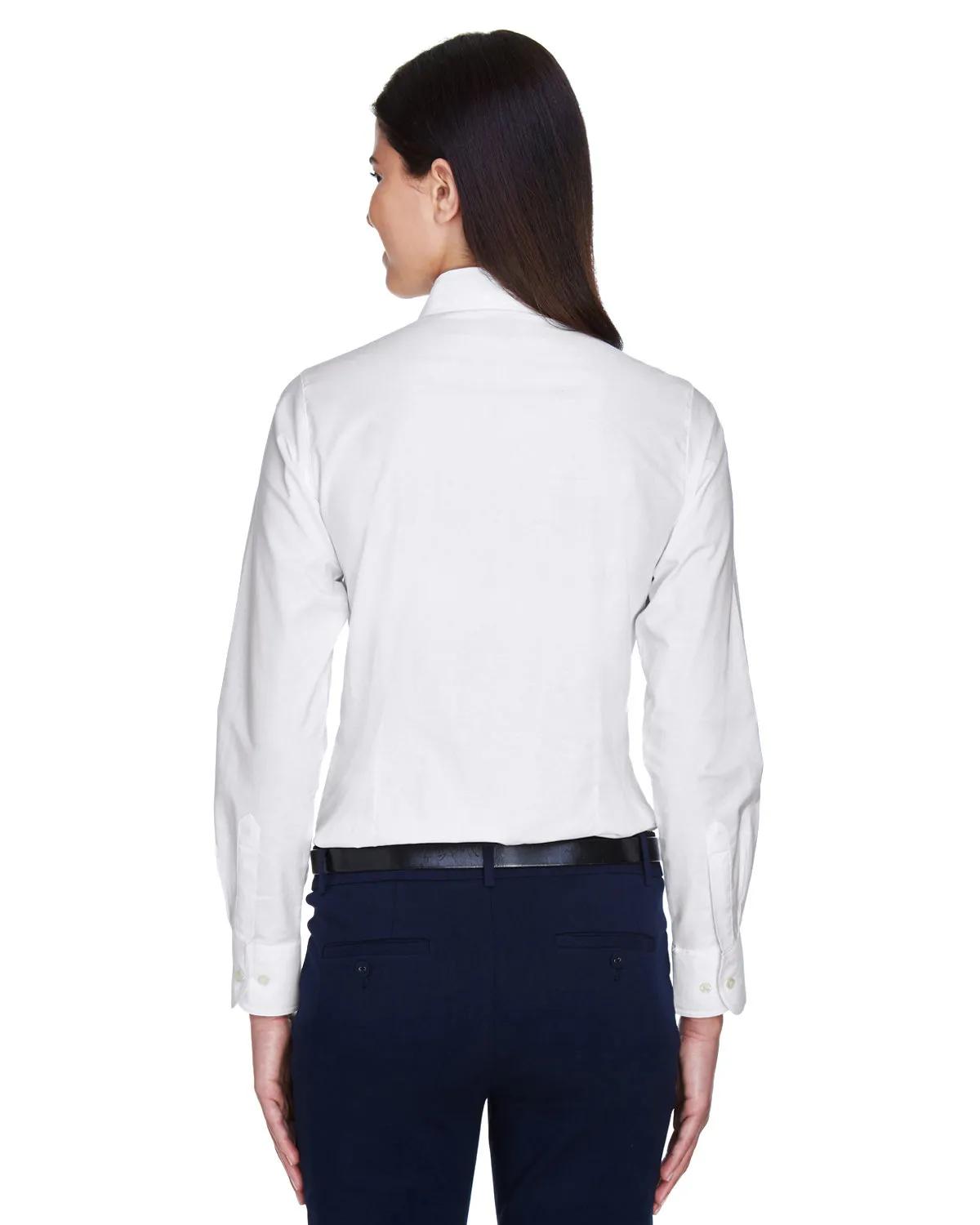 Ladies' Long-Sleeve Oxford with Stain-Release 17 of 27