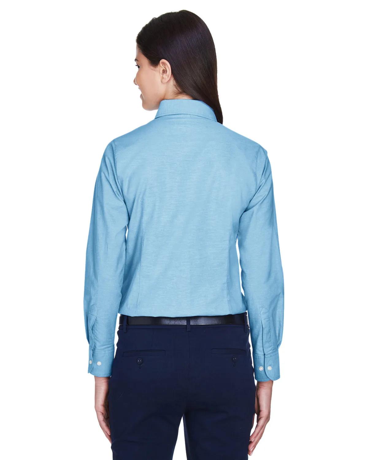 Ladies' Long-Sleeve Oxford with Stain-Release 5 of 27