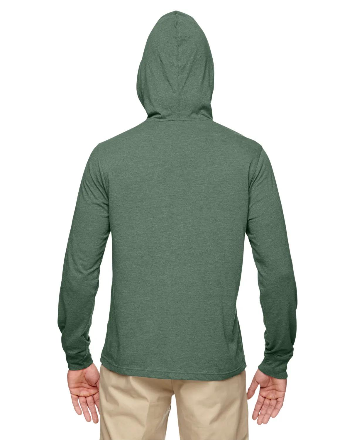 Unisex Eco Blend Long-Sleeve Pullover Hooded T-Shirt 13 of 14