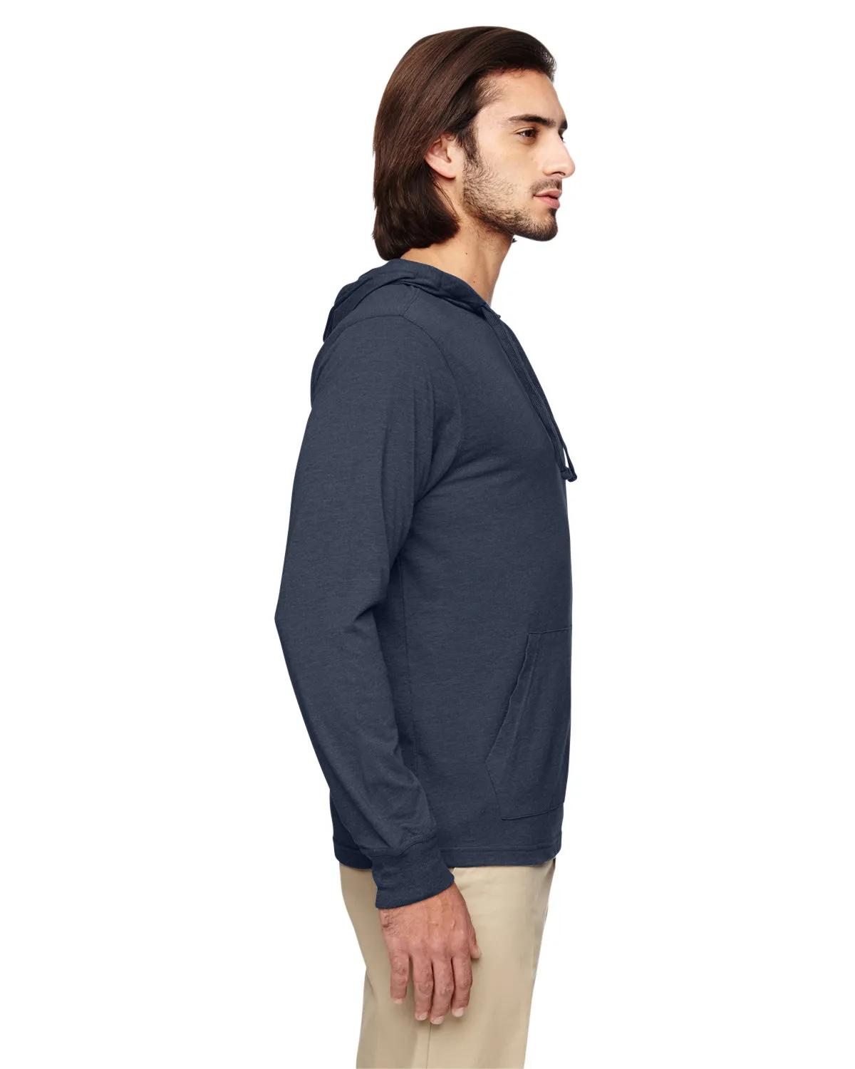 Unisex Eco Blend Long-Sleeve Pullover Hooded T-Shirt 8 of 14