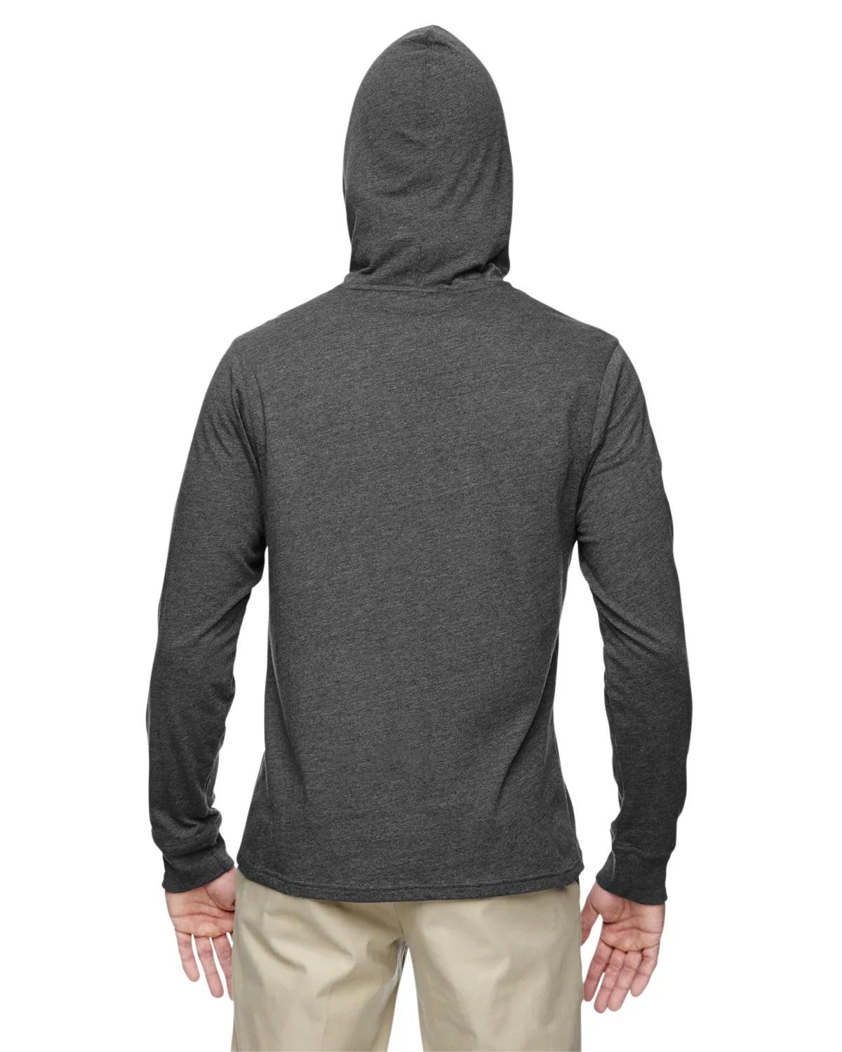 Unisex Eco Blend Long-Sleeve Pullover Hooded T-Shirt 6 of 14