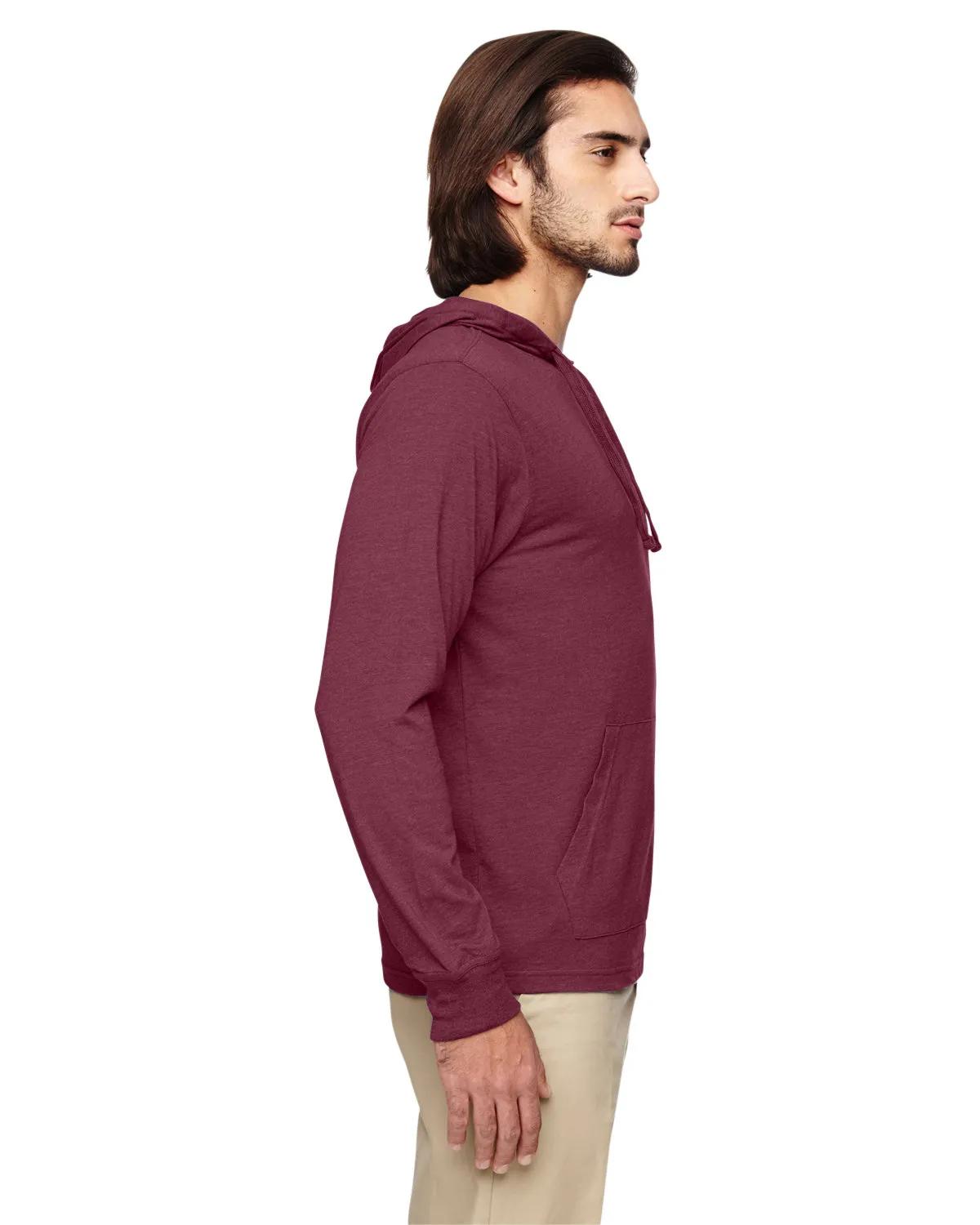 Unisex Eco Blend Long-Sleeve Pullover Hooded T-Shirt 10 of 14