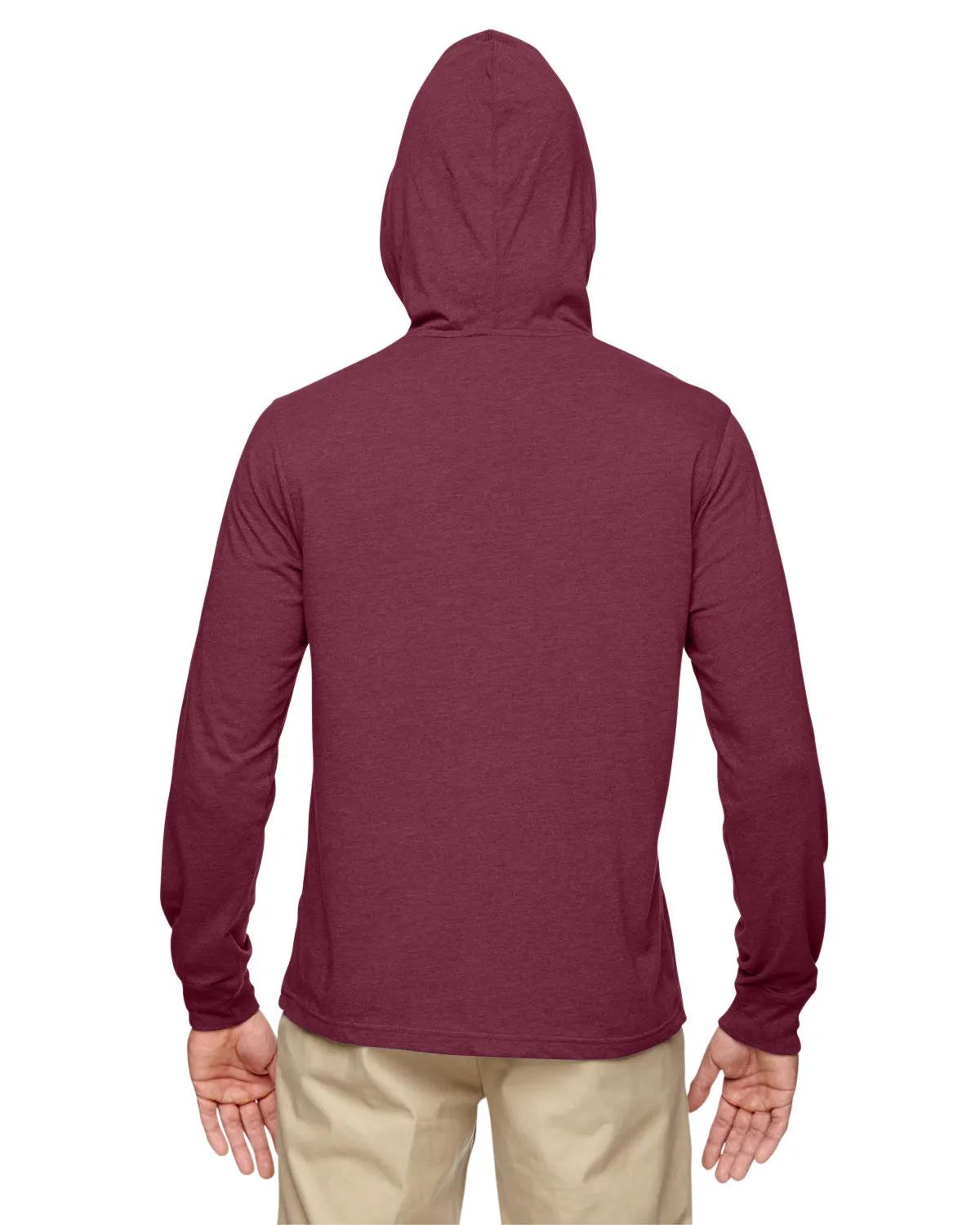 Unisex Eco Blend Long-Sleeve Pullover Hooded T-Shirt 9 of 14