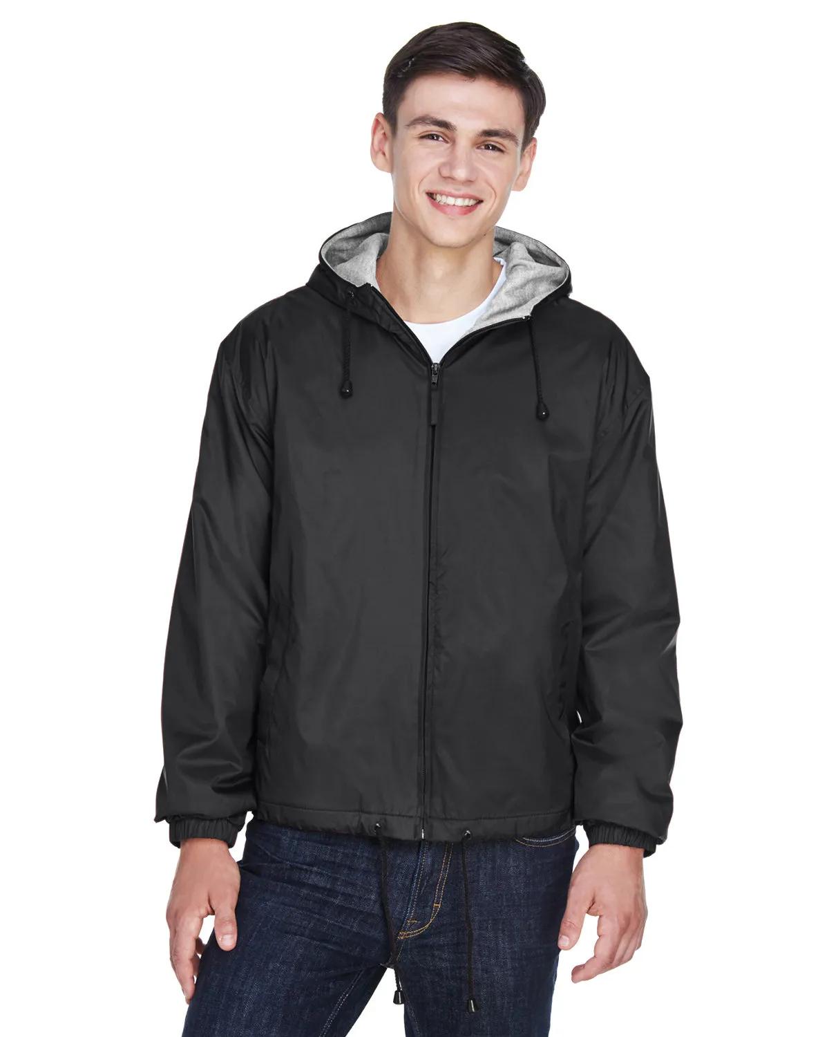 Adult Fleece-Lined Hooded Jacket