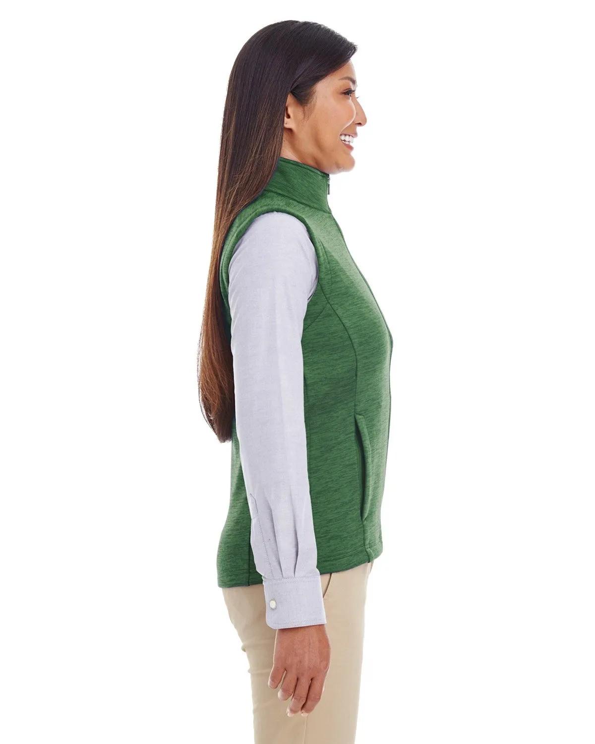 Ladies' Newbury Mélange Fleece Vest 19 of 23