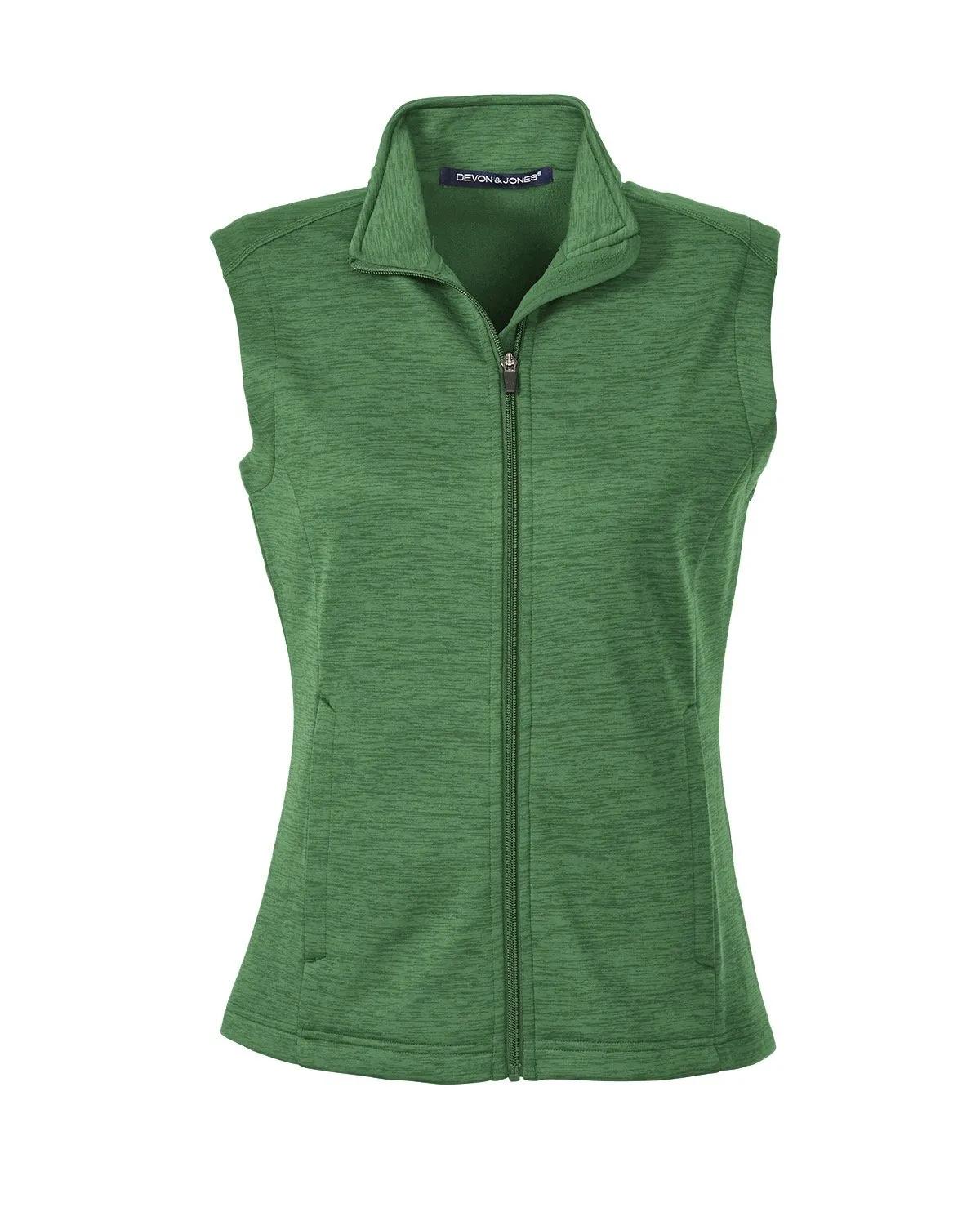 Ladies' Newbury Mélange Fleece Vest 18 of 23
