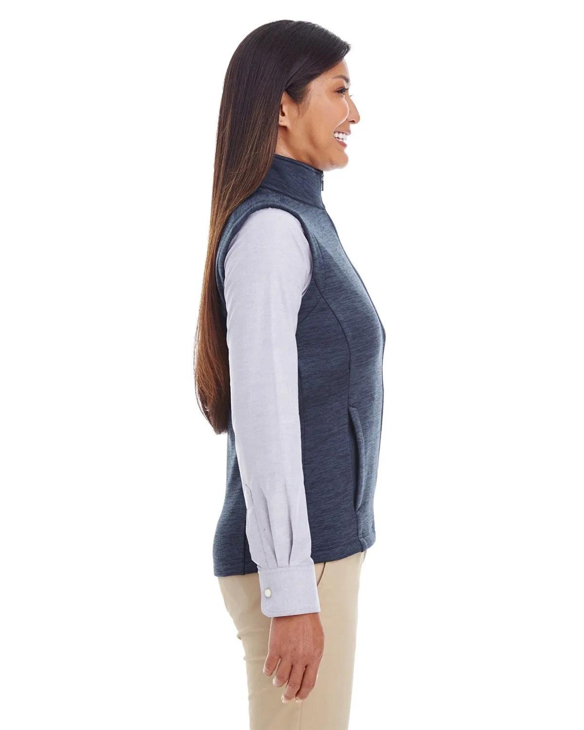 Ladies' Newbury Mélange Fleece Vest 9 of 23