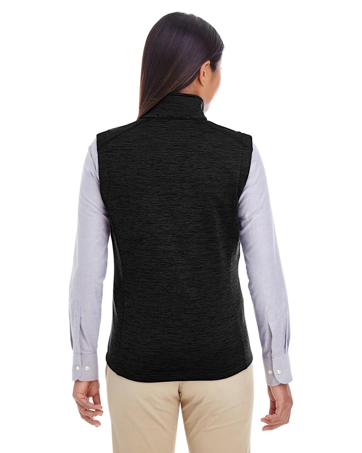 Ladies' Newbury Mélange Fleece Vest 7 of 23