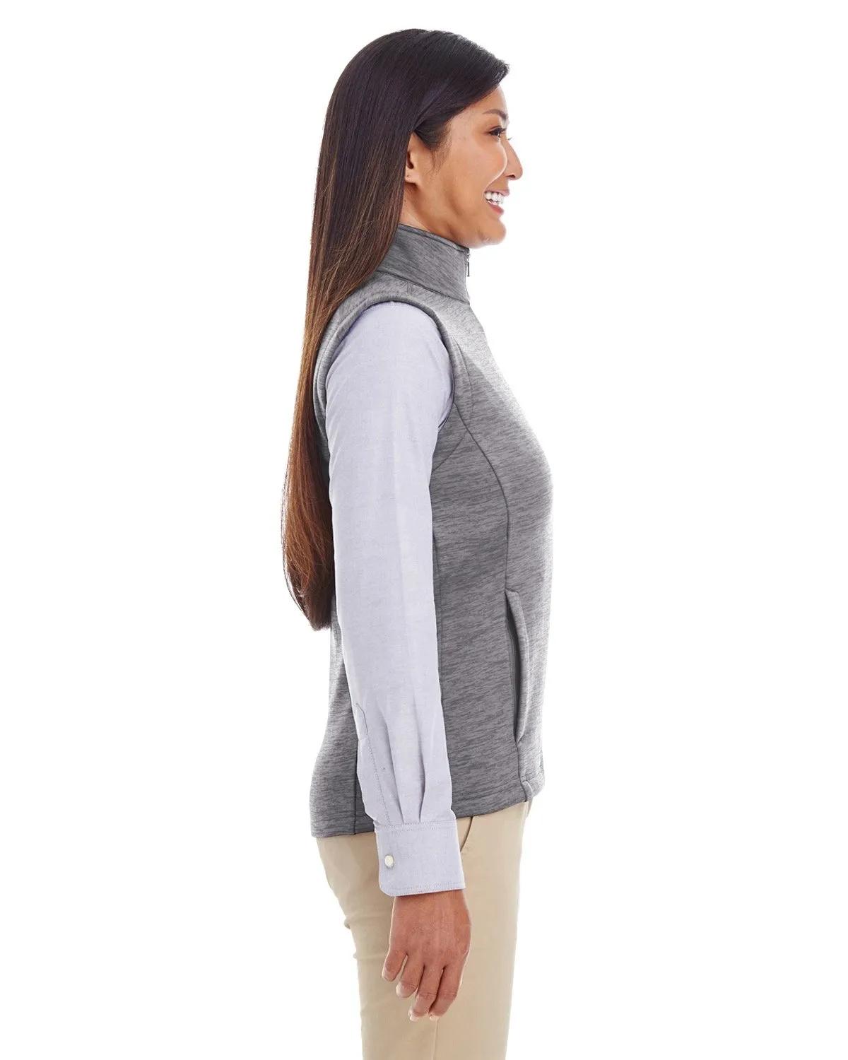 Ladies' Newbury Mélange Fleece Vest 22 of 23