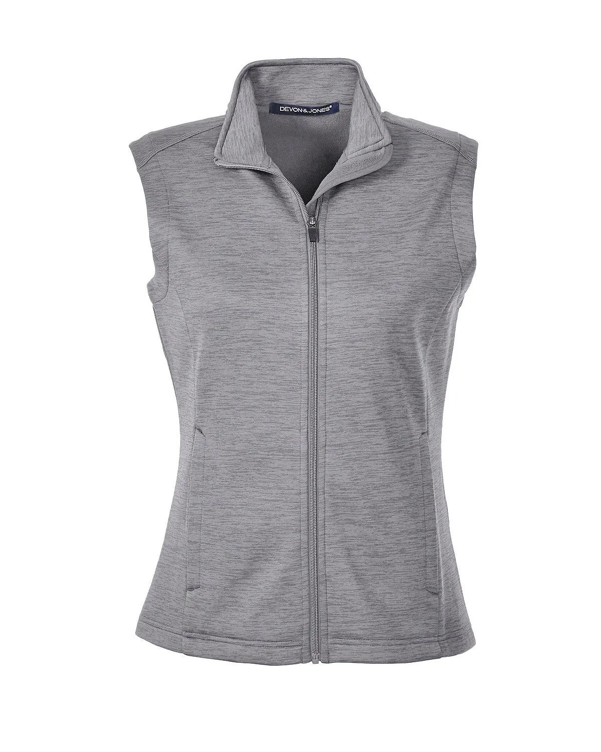 Ladies' Newbury Mélange Fleece Vest 21 of 23