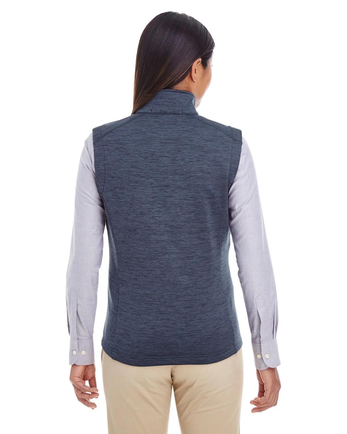 Ladies' Newbury Mélange Fleece Vest 8 of 23