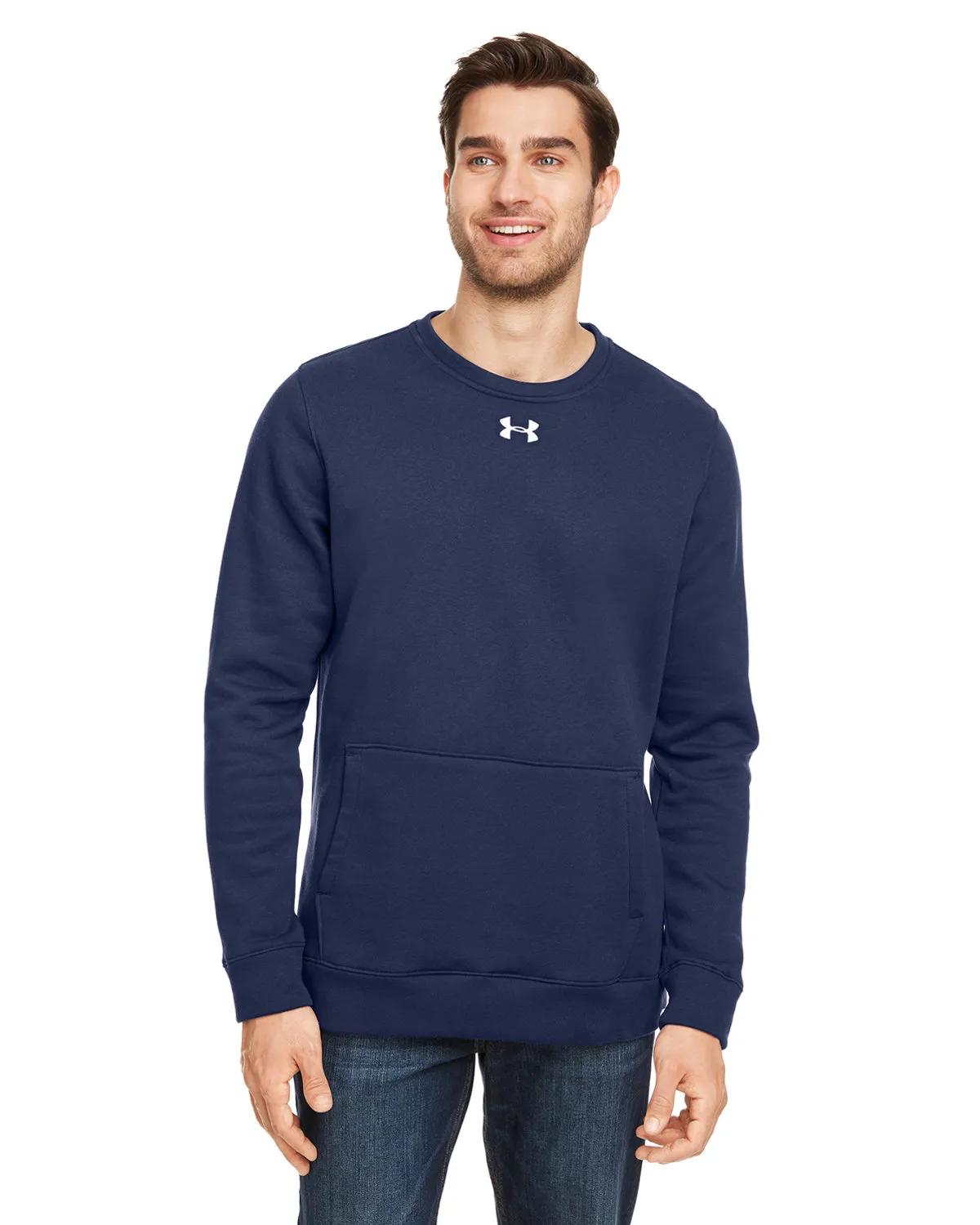 Men's Hustle Fleece Crewneck Sweatshirt 2 of 23