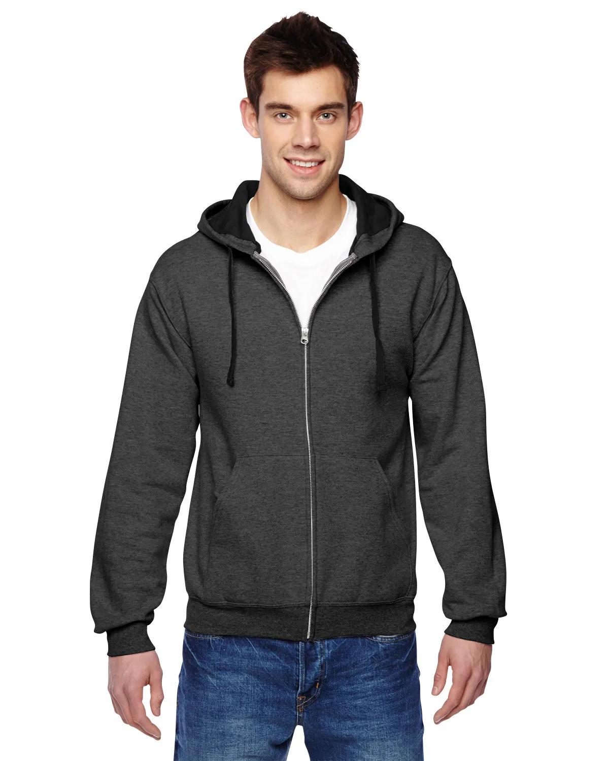 Adult SofSpun® Full-Zip Hooded Sweatshirt 3 of 23