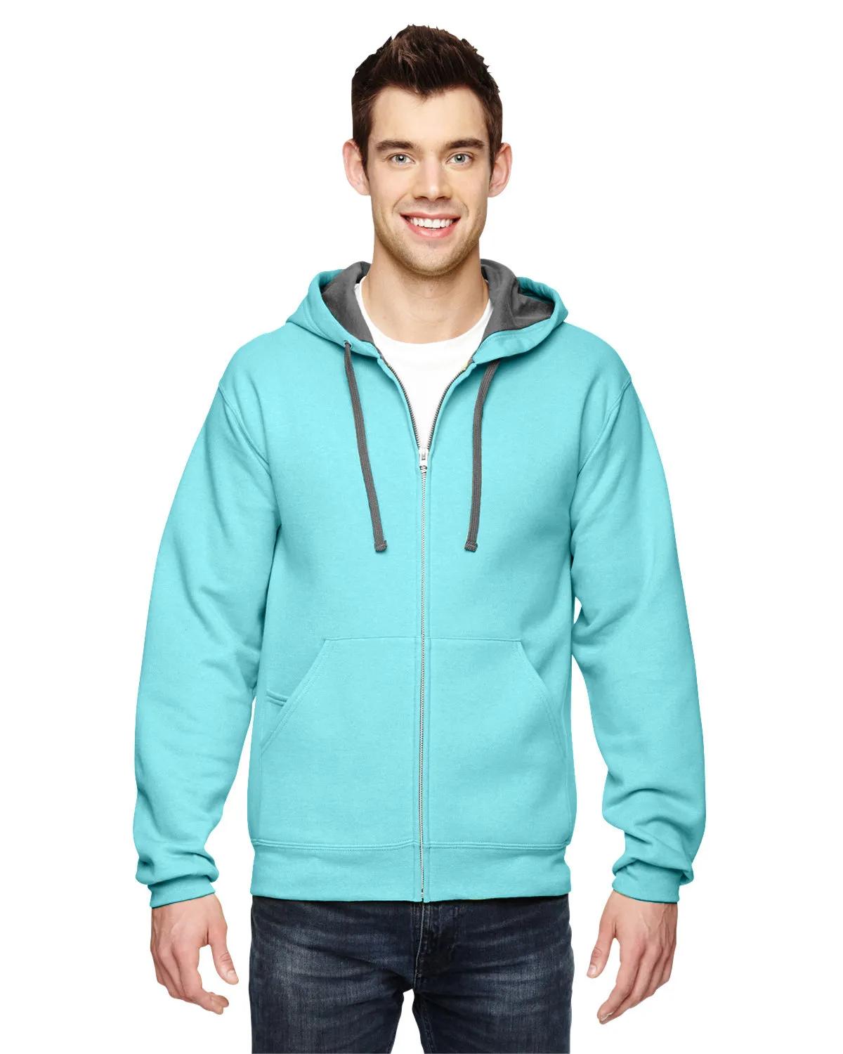 Adult SofSpun® Full-Zip Hooded Sweatshirt 5 of 23