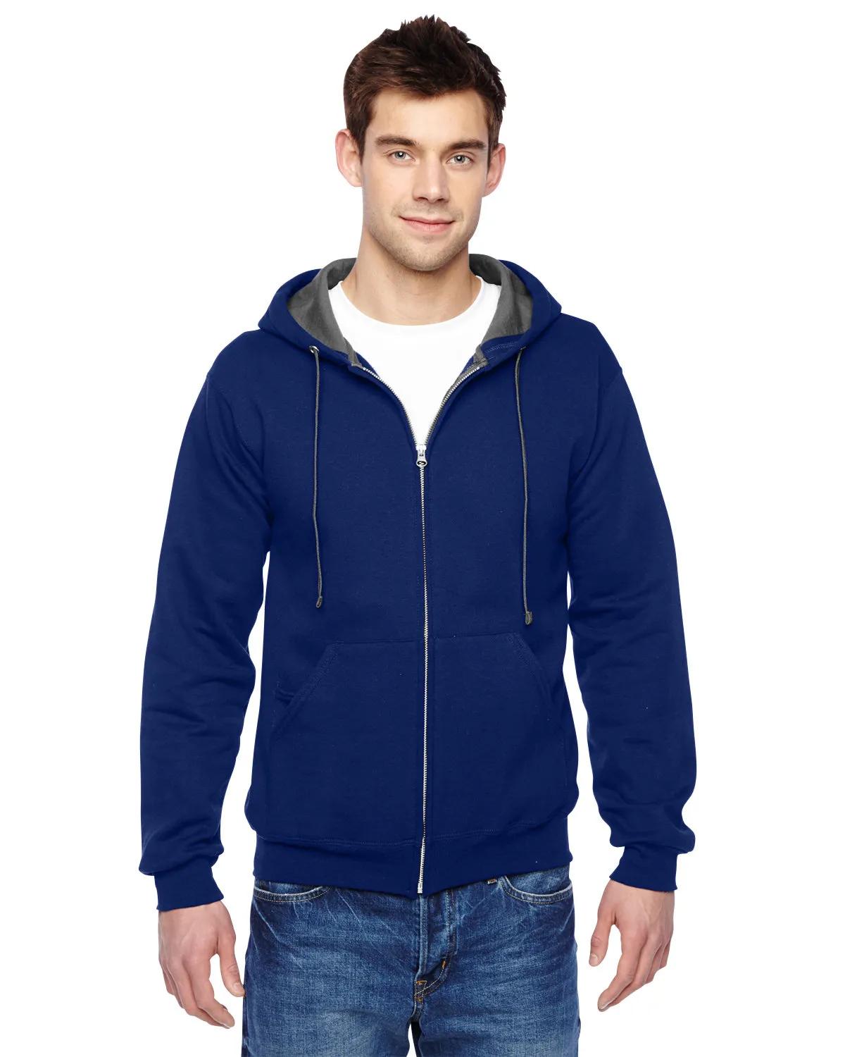 Adult SofSpun® Full-Zip Hooded Sweatshirt 2 of 23