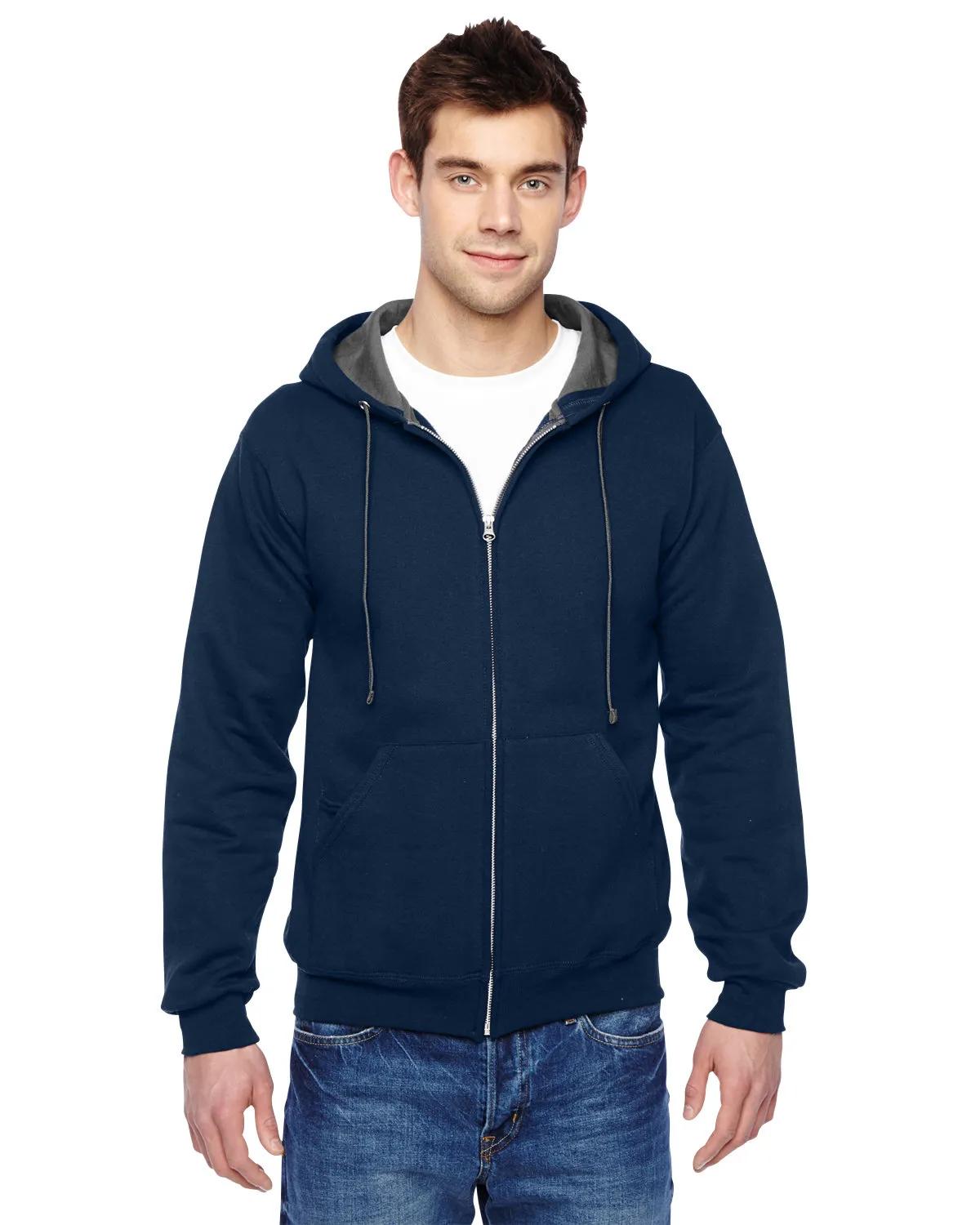 Adult SofSpun® Full-Zip Hooded Sweatshirt 3 of 23
