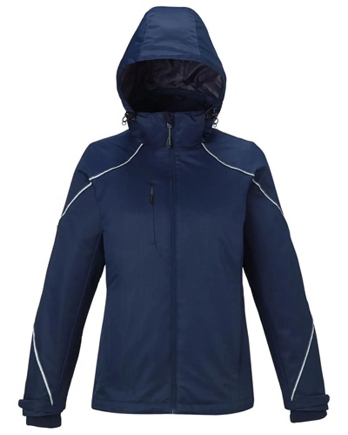 Ladies' Angle 3-in-1 Jacket with Bonded Fleece Liner 7 of 13