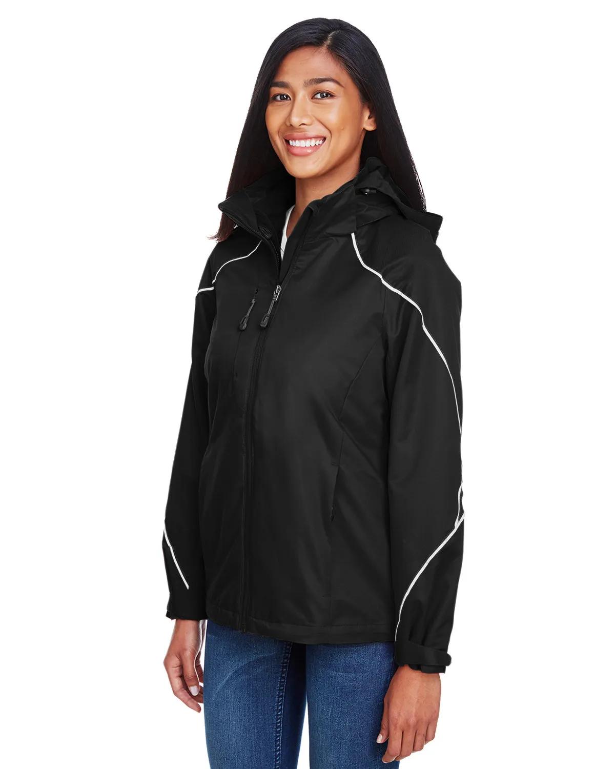 Ladies' Angle 3-in-1 Jacket with Bonded Fleece Liner 8 of 13