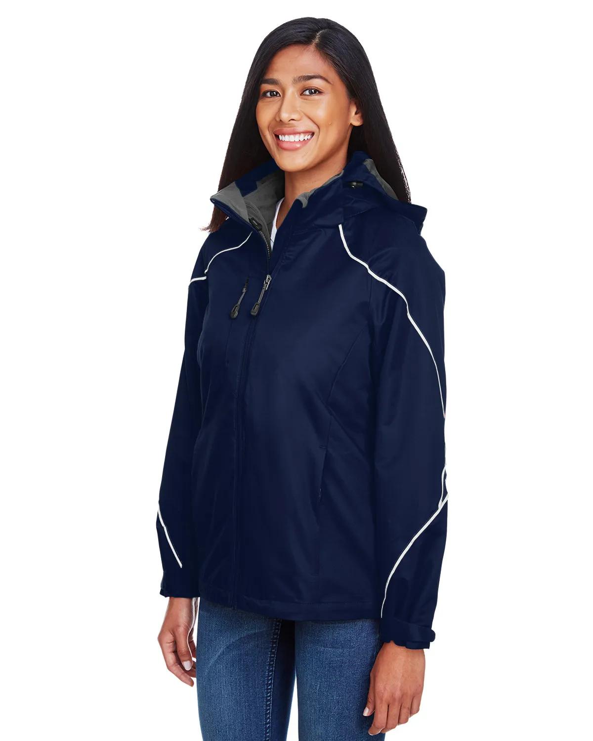Ladies' Angle 3-in-1 Jacket with Bonded Fleece Liner 8 of 13