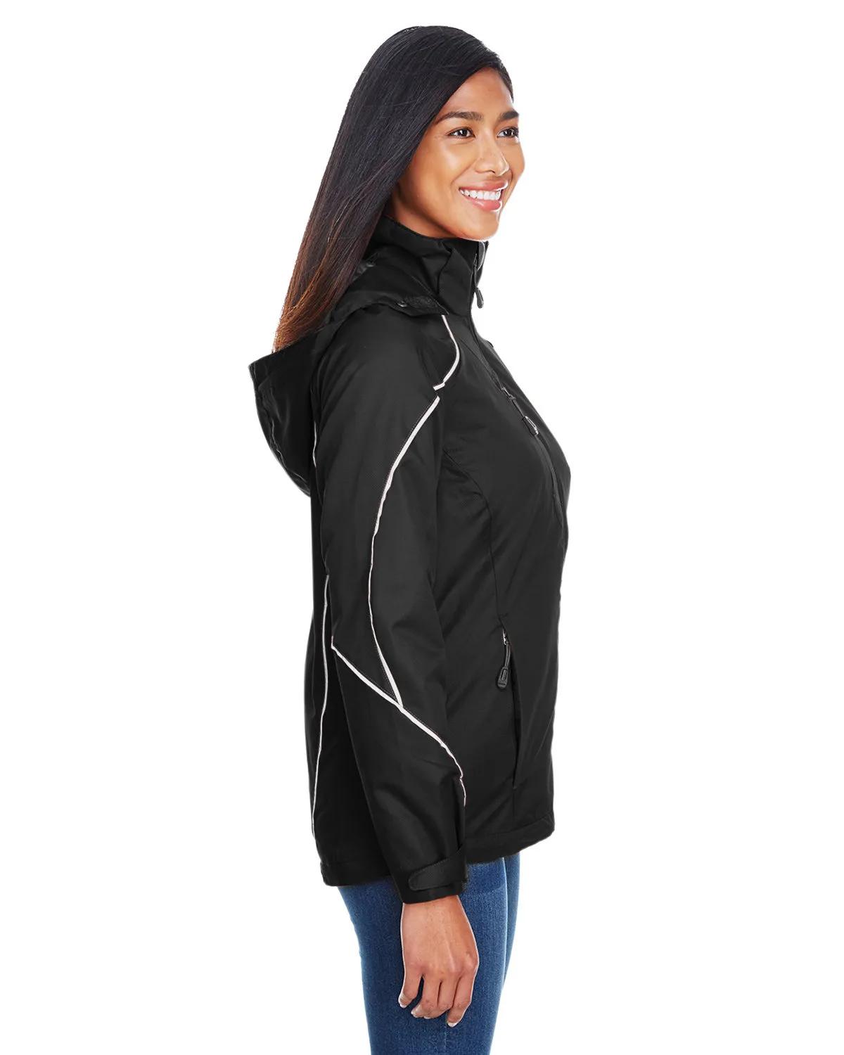 Ladies' Angle 3-in-1 Jacket with Bonded Fleece Liner 3 of 13