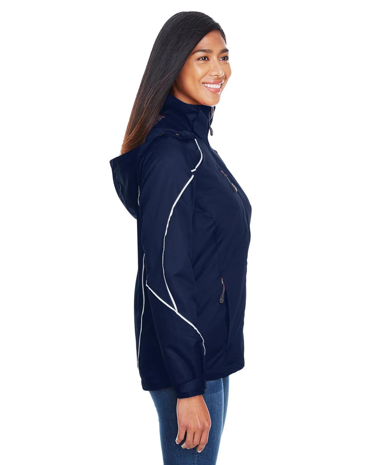 Ladies' Angle 3-in-1 Jacket with Bonded Fleece Liner 4 of 13