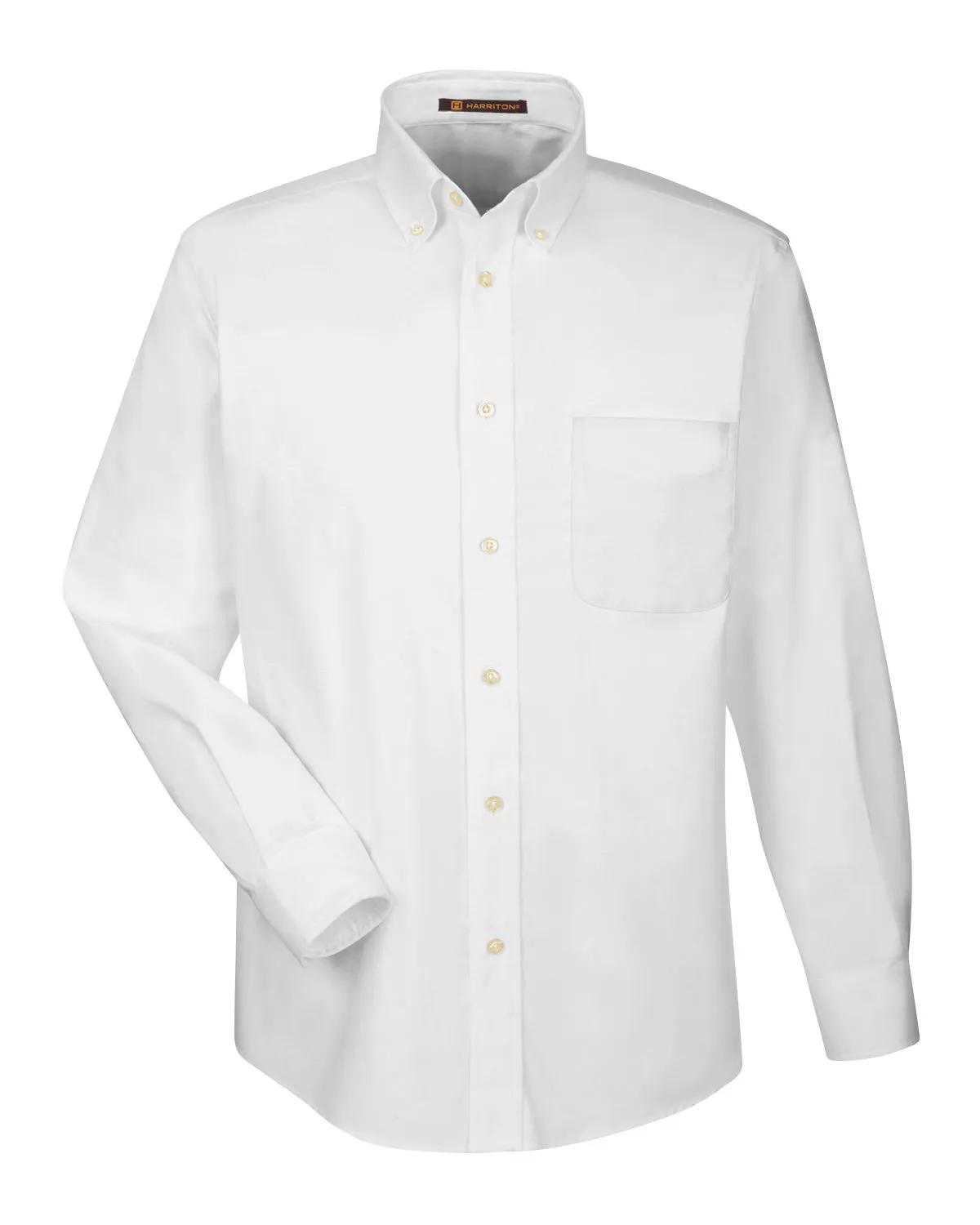 Men's Long-Sleeve Oxford with Stain-Release 5 of 27