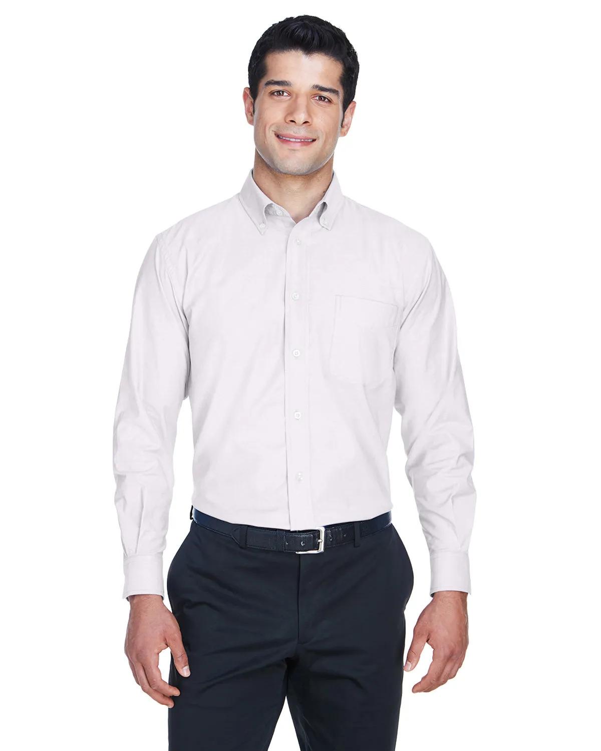 Men's Long-Sleeve Oxford with Stain-Release 2 of 27