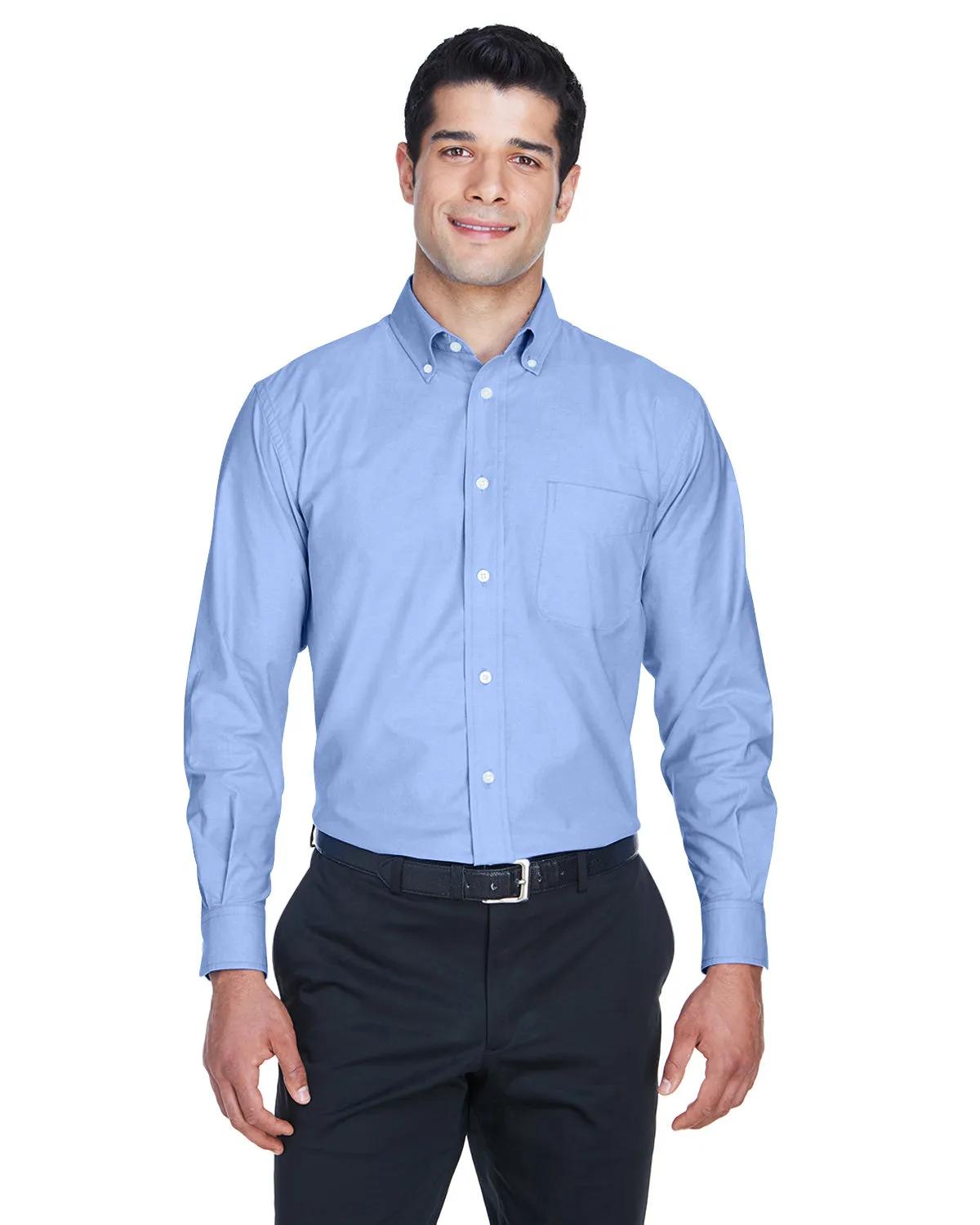 Men's Long-Sleeve Oxford with Stain-Release 3 of 27