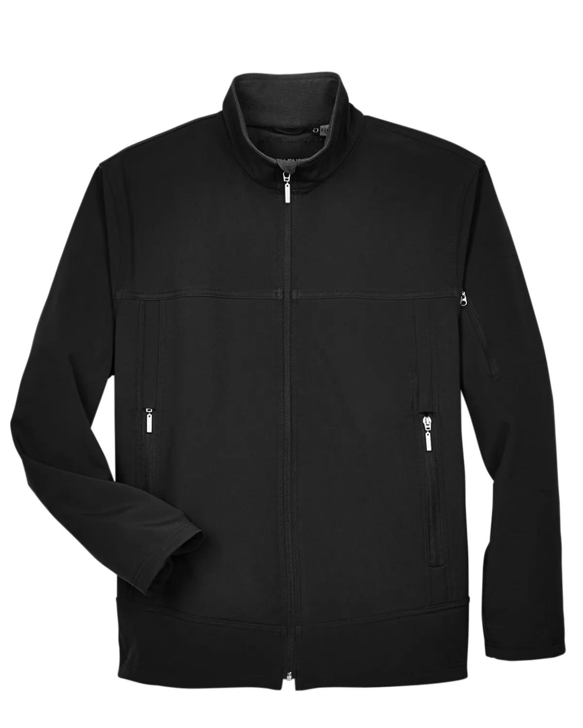 Men's Three-Layer Fleece Bonded Performance Soft Shell Jacket 4 of 11