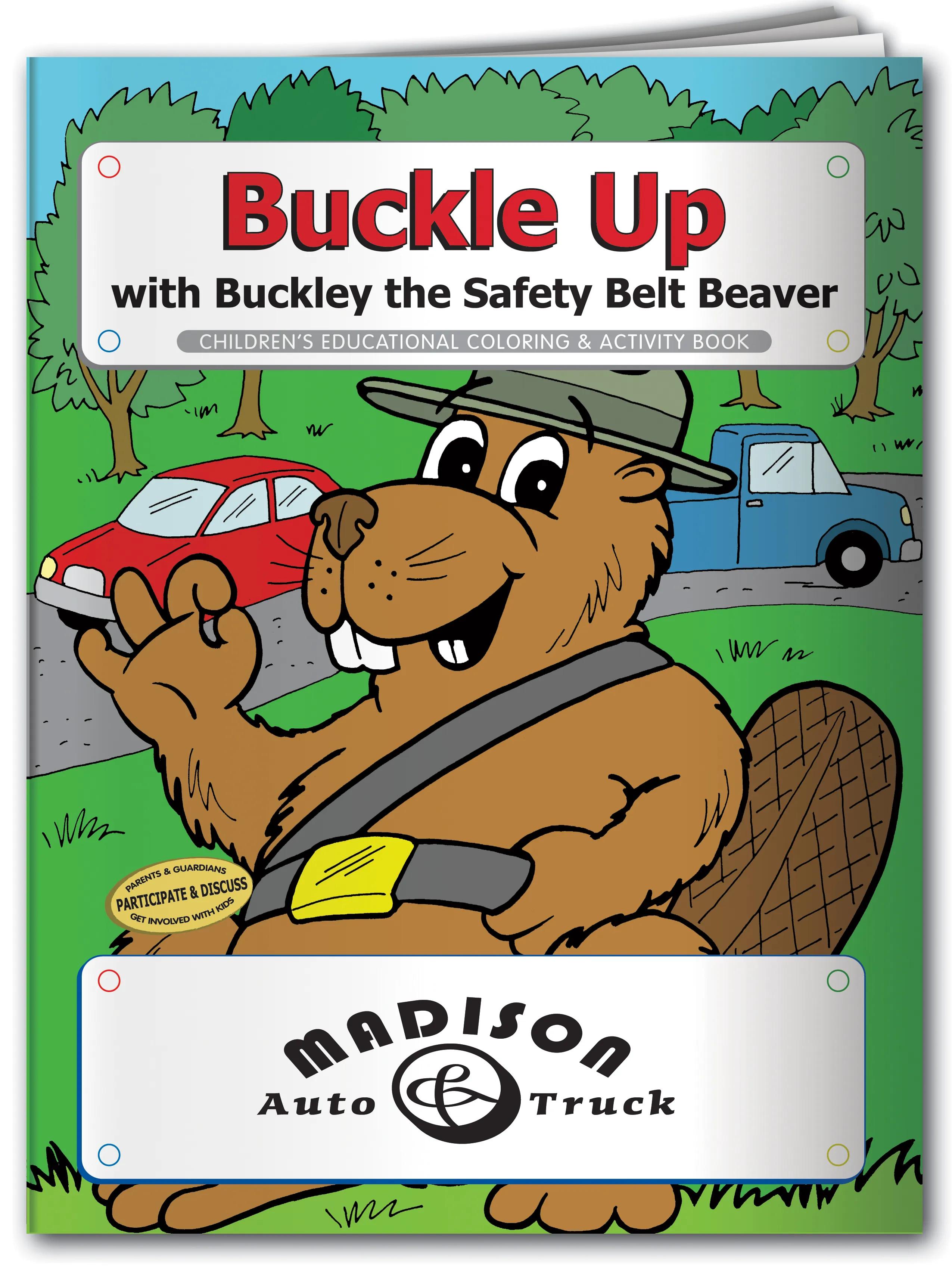 Coloring Book: Buckle Up 3 of 4