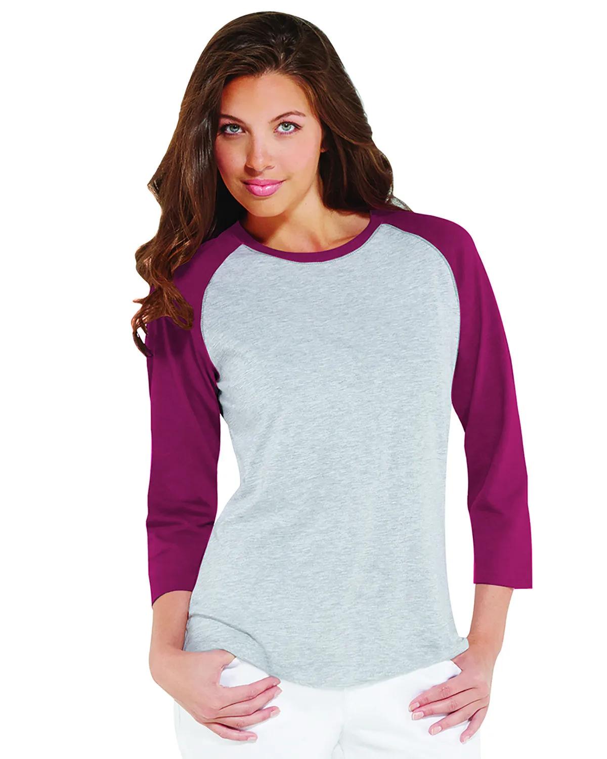 Ladies'' Baseball T-Shirt 7 of 27