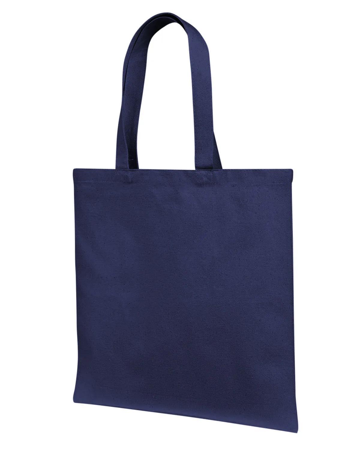 Cotton Canvas Tote Bag With Self Fabric Handles 4 of 4