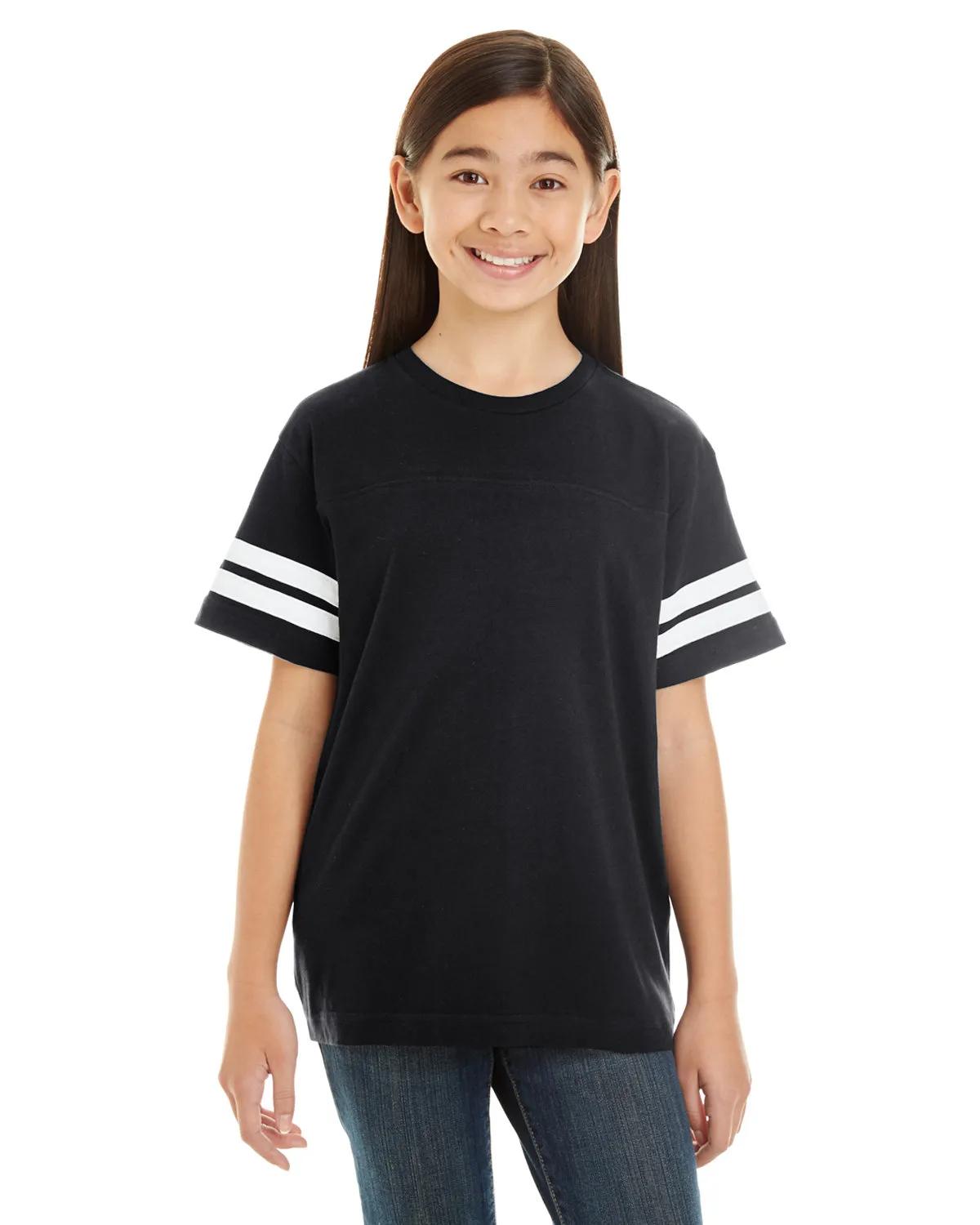 Youth Football Fine Jersey T-Shirt 2 of 29