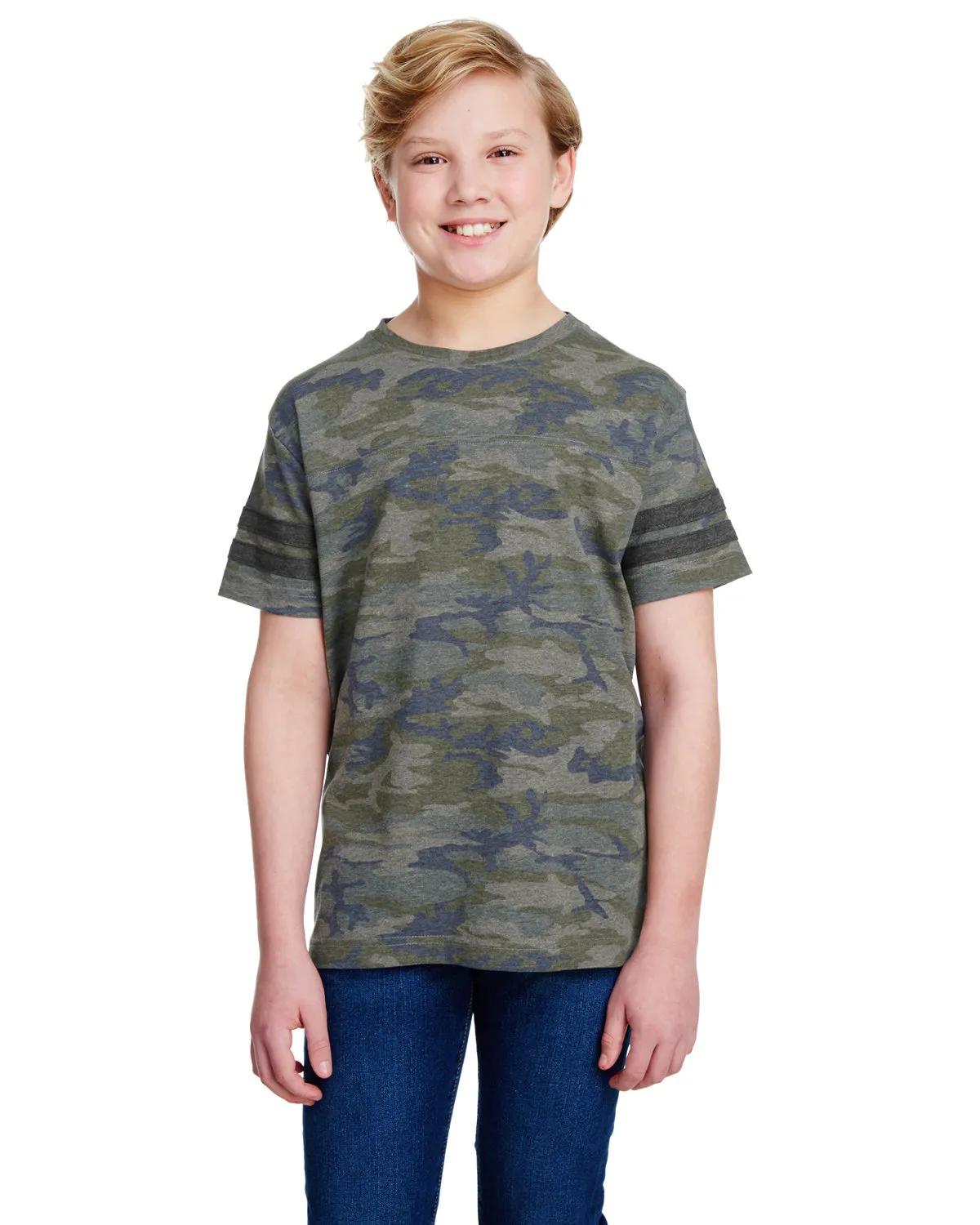 Youth Football Fine Jersey T-Shirt 3 of 29
