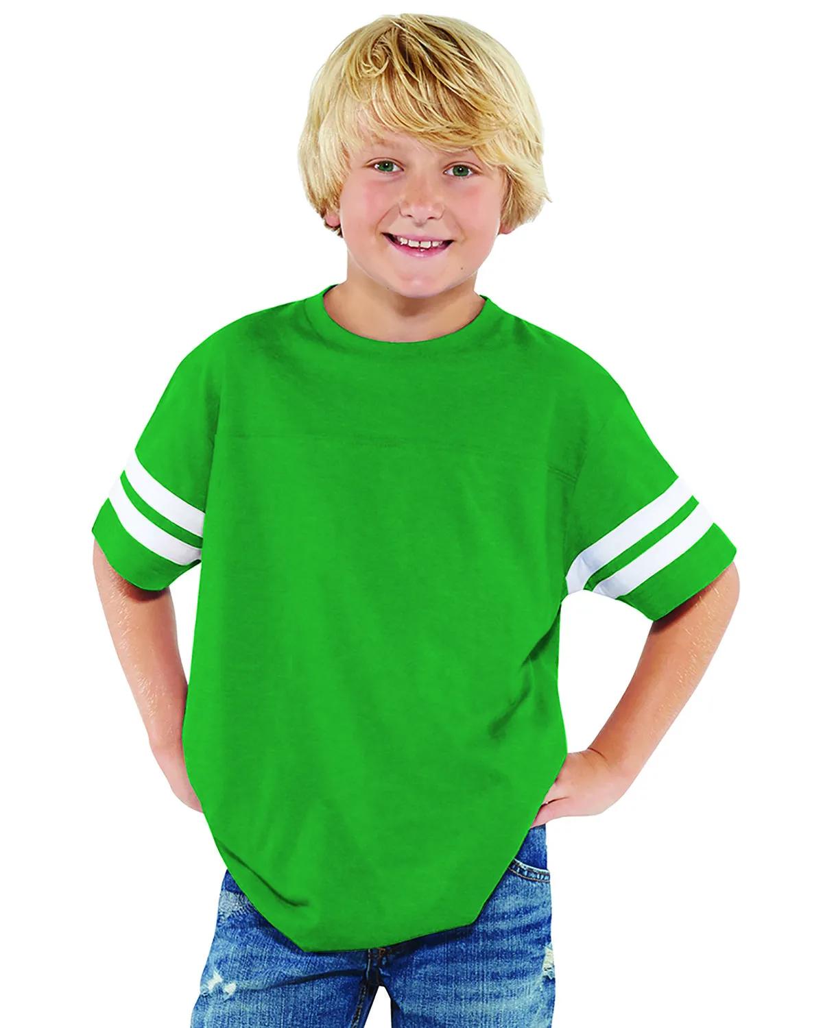 Youth Football Fine Jersey T-Shirt 4 of 29