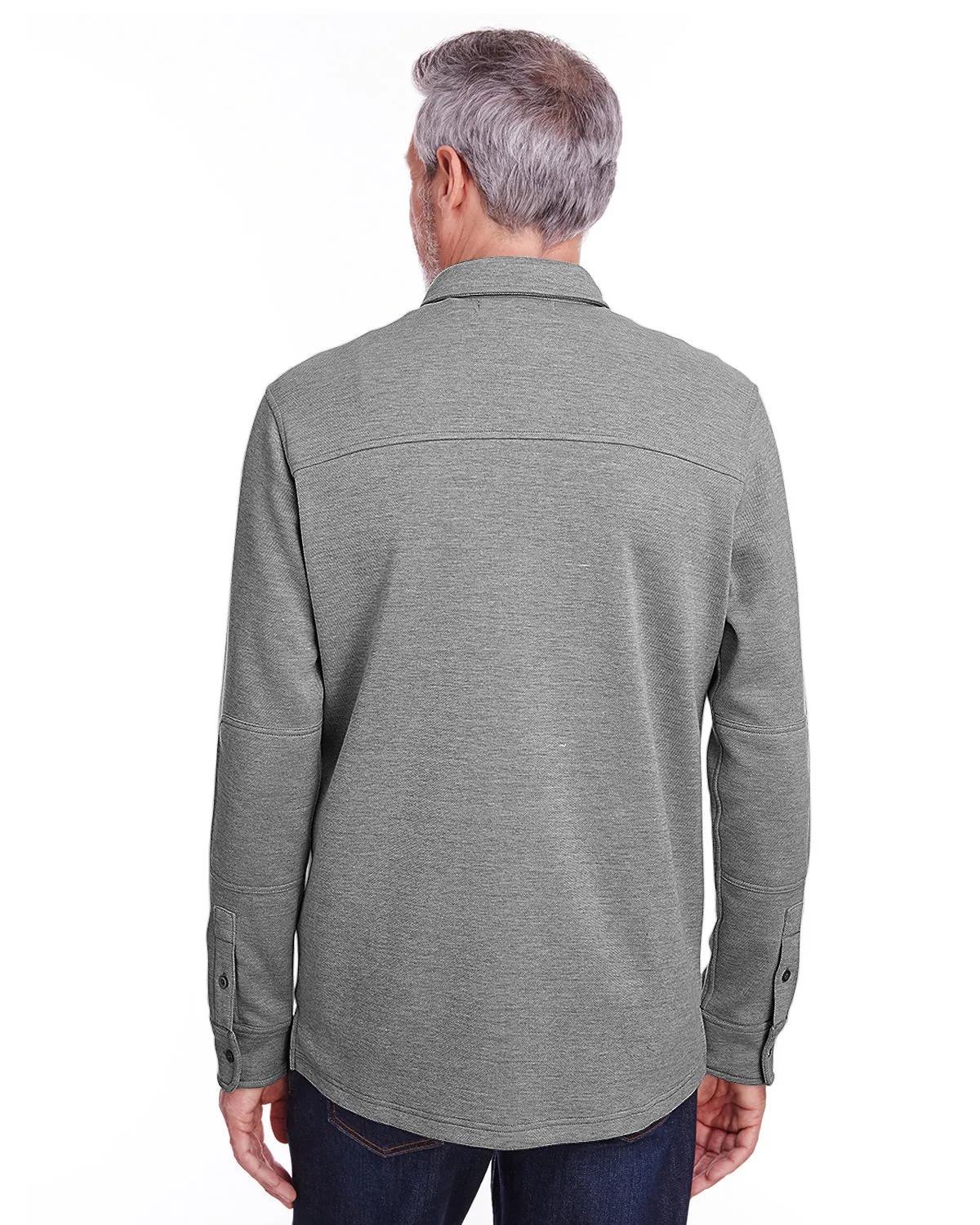 Adult StainBloc™ Pique Fleece Shirt-Jacket 2 of 5